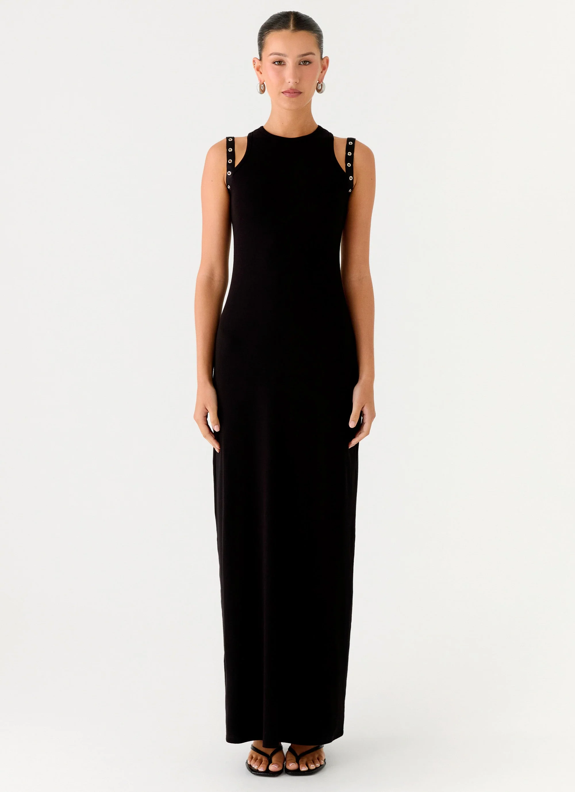 Rockstar Maxi Dress - Black
