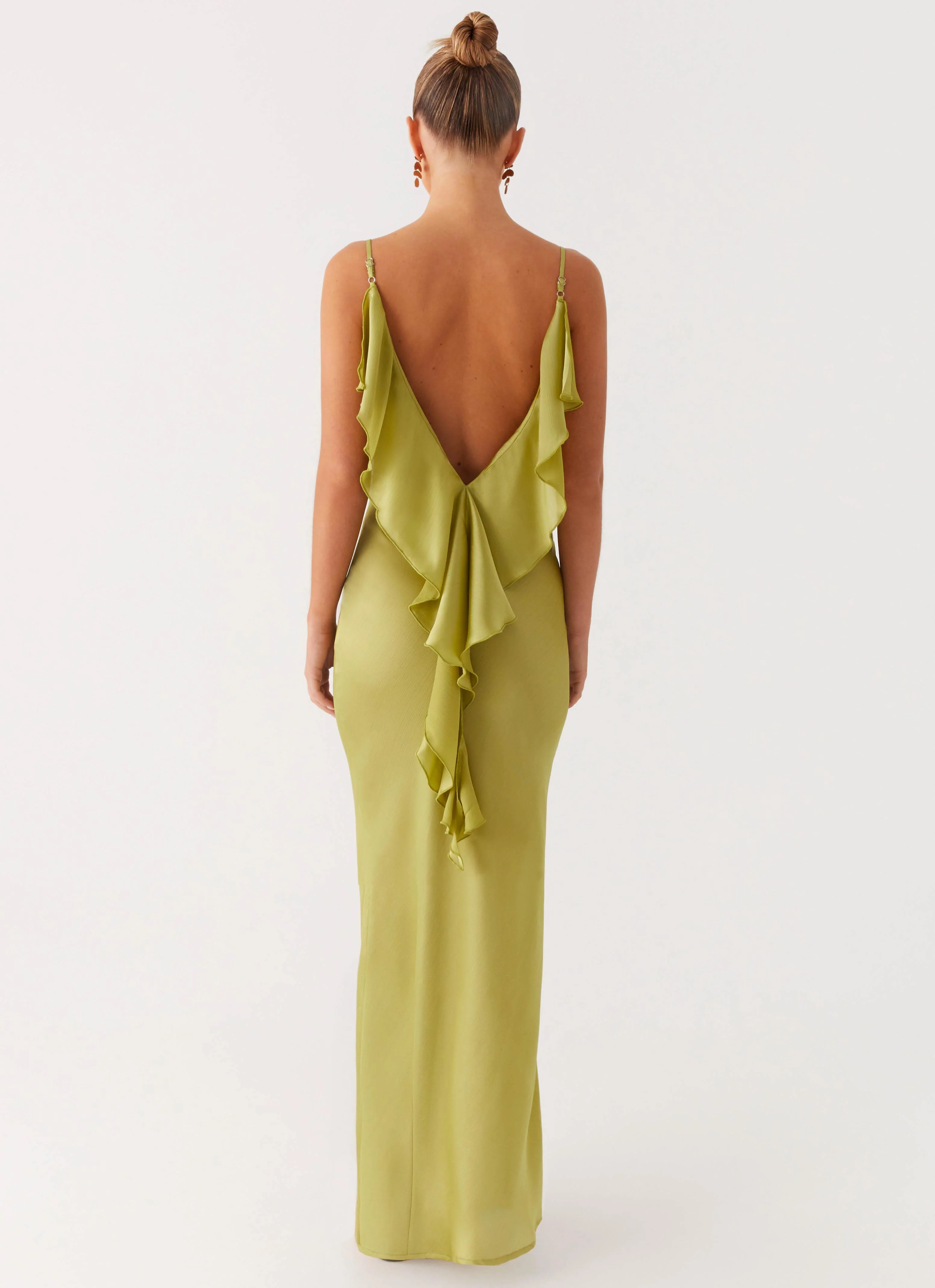 Jade Escape Maxi Dress - Lime