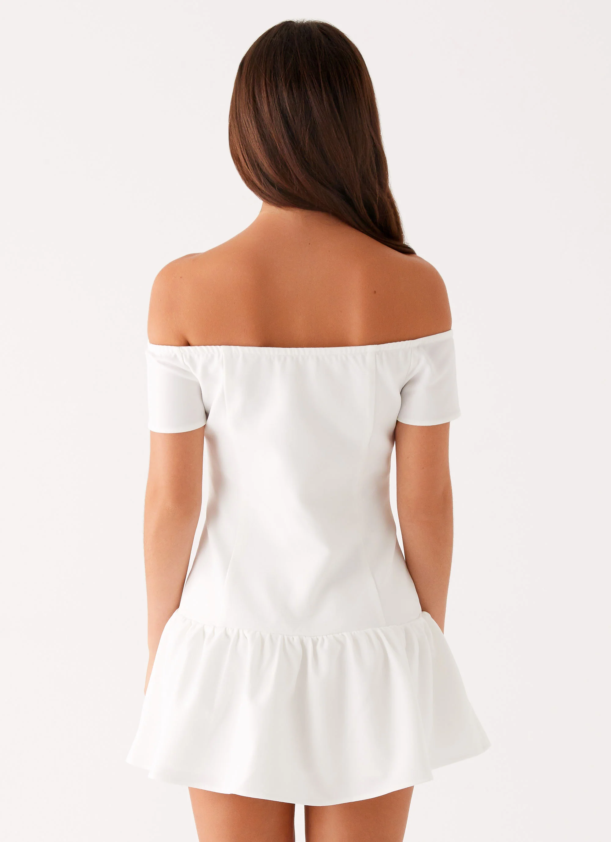 Penny Mini Dress - White
