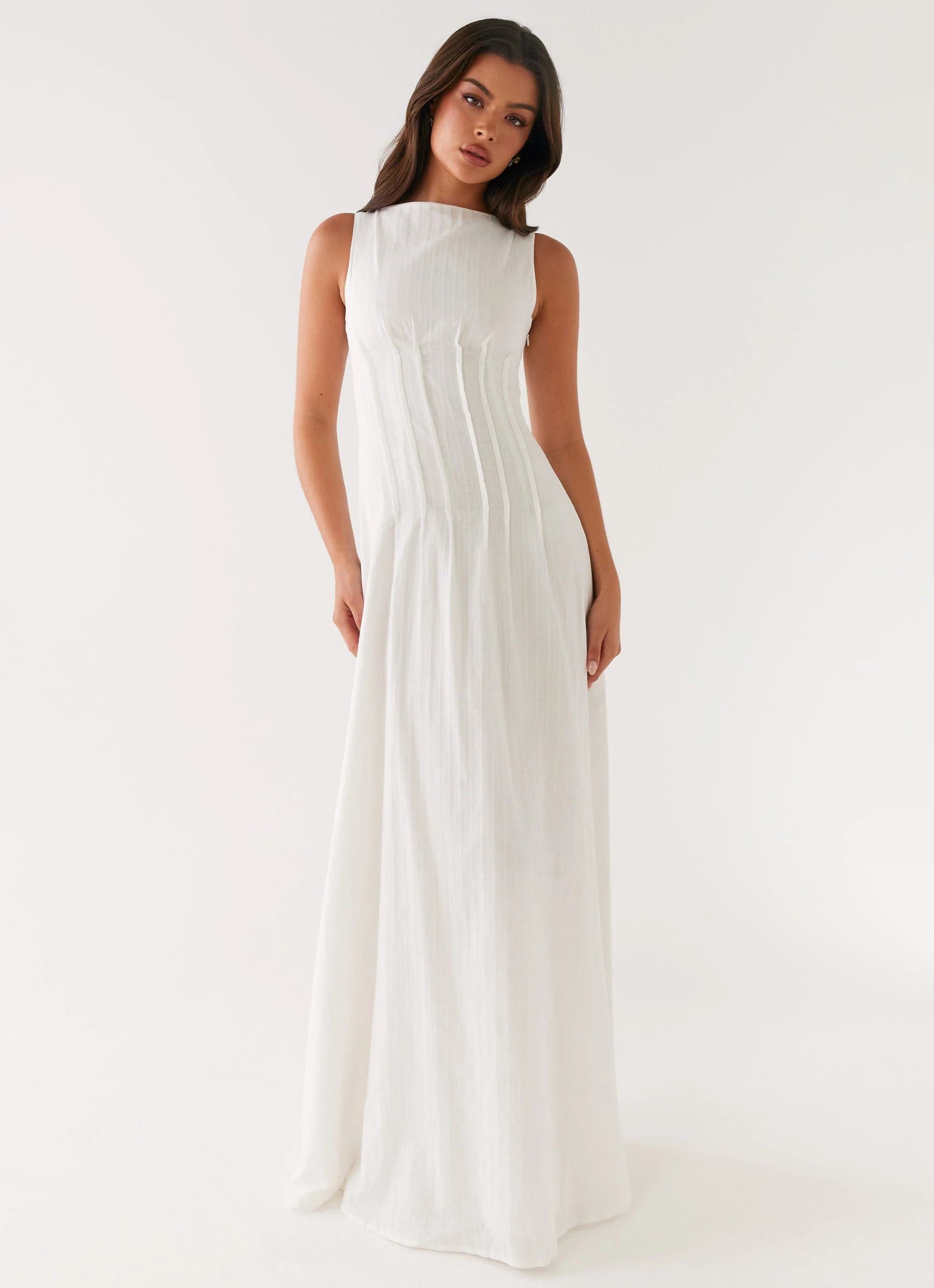 Maloney Maxi Dress - White