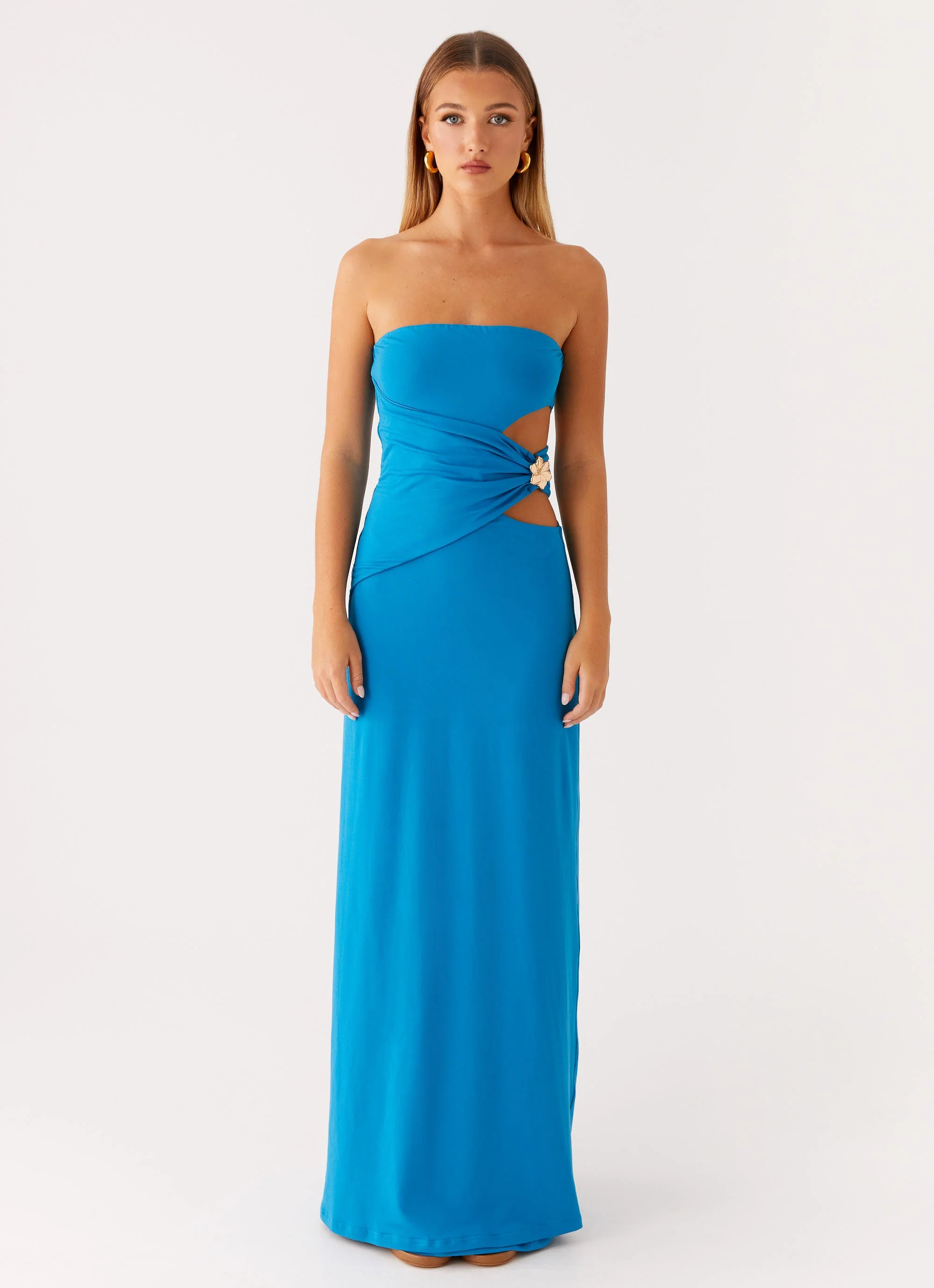Anetta Maxi Dress - Royal Blue