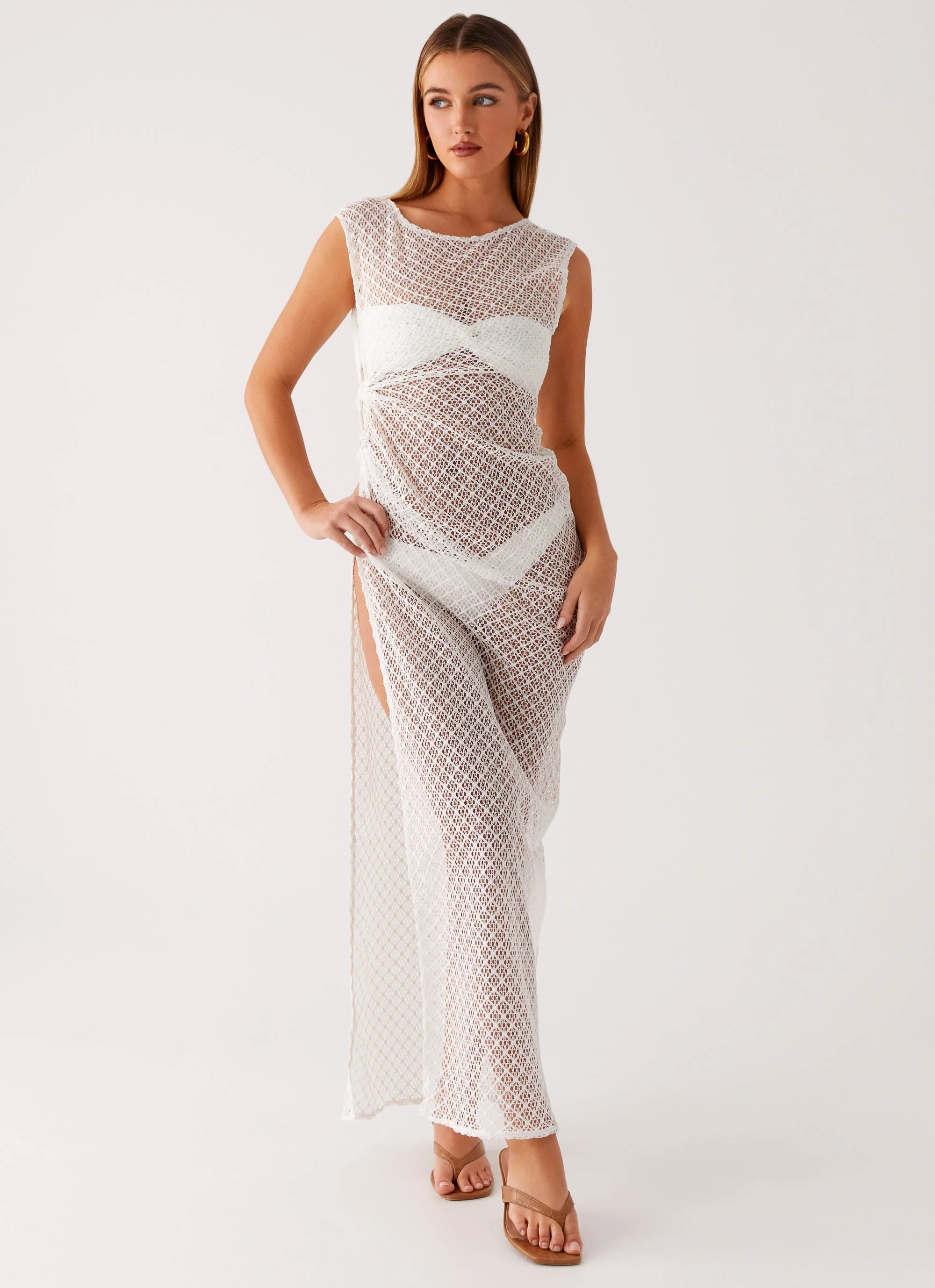 Maeva Maxi Dress - White