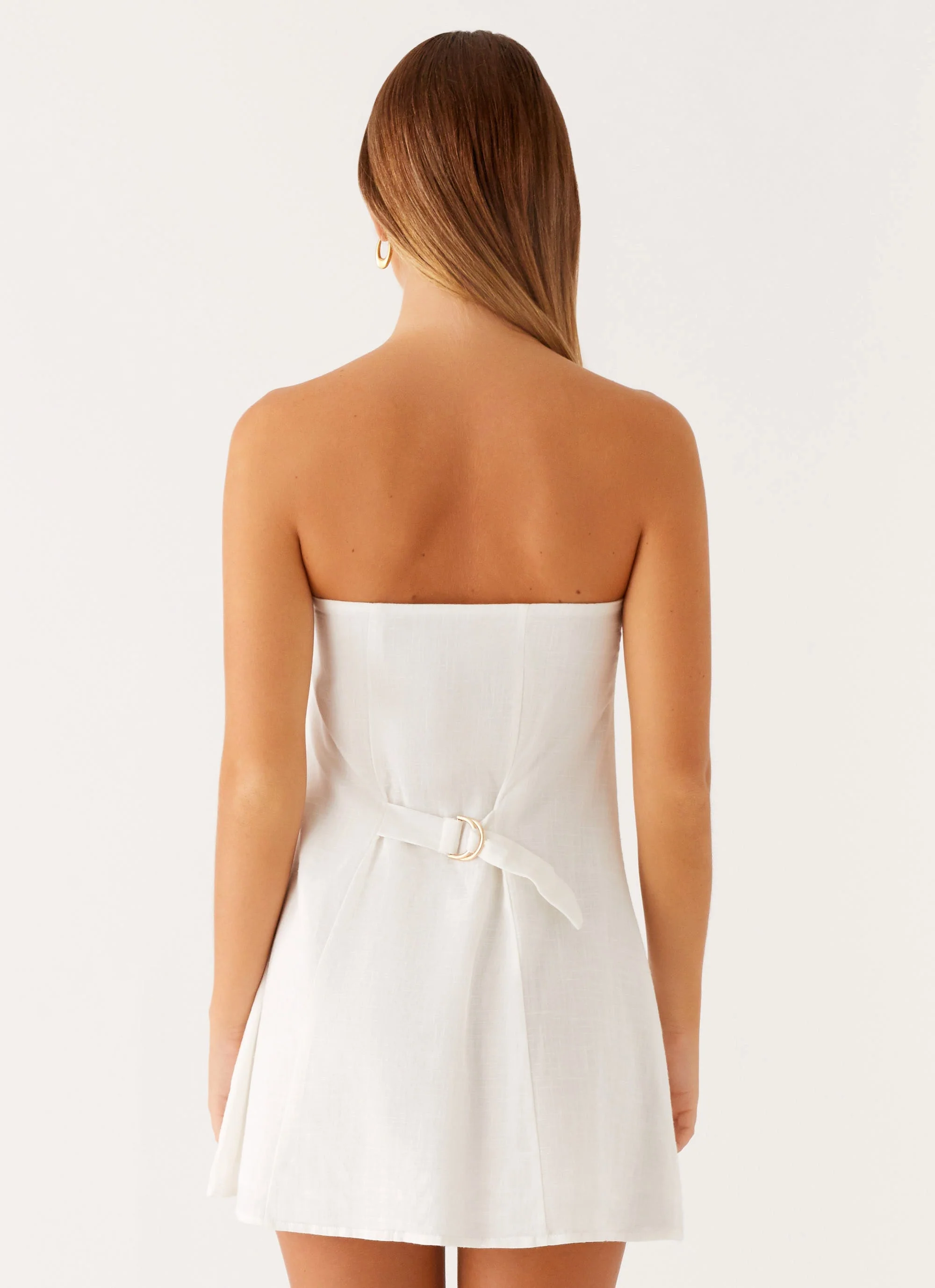 Hazel Mini Dress - White