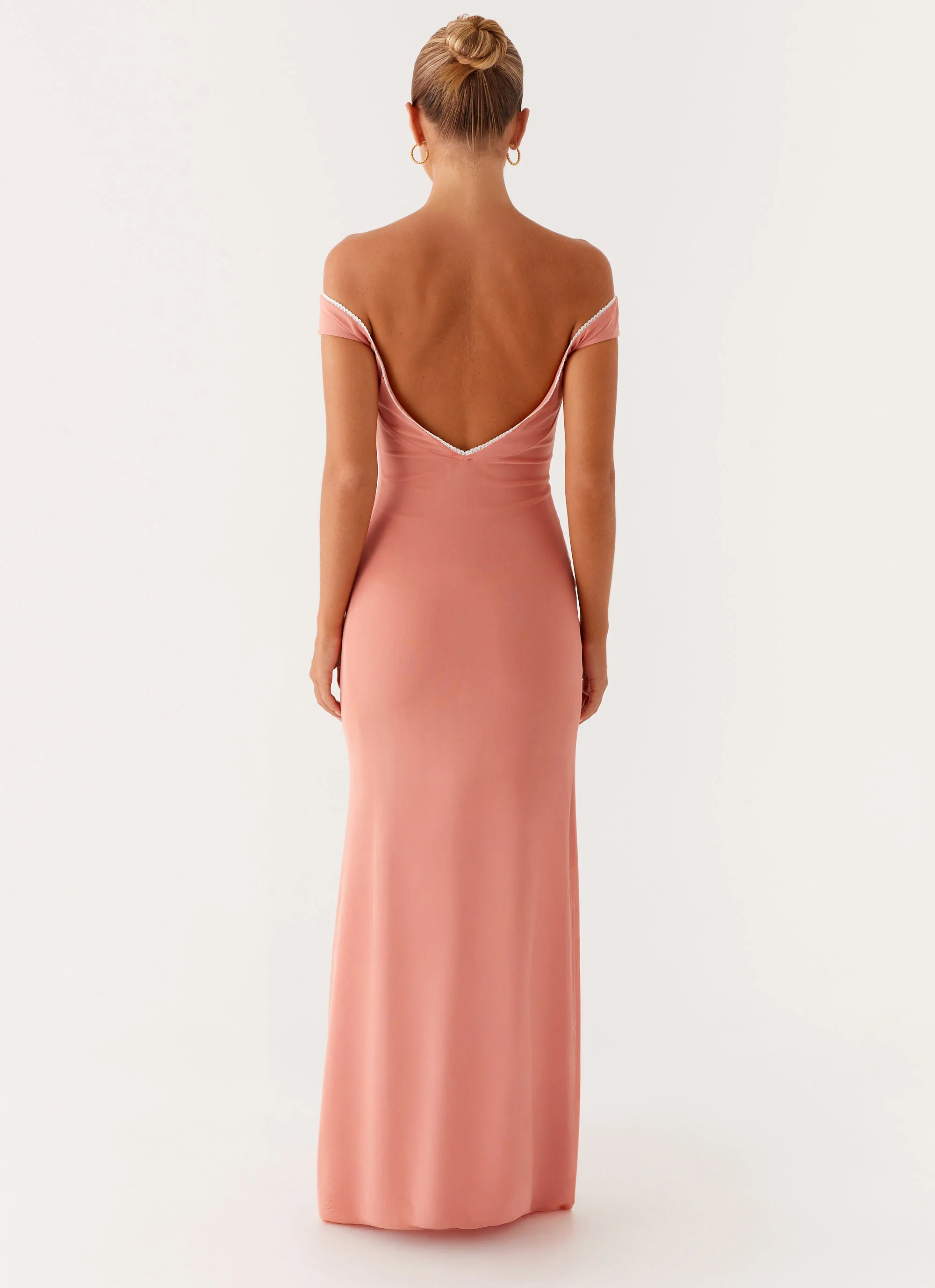 Katiya Maxi Dress - Peach