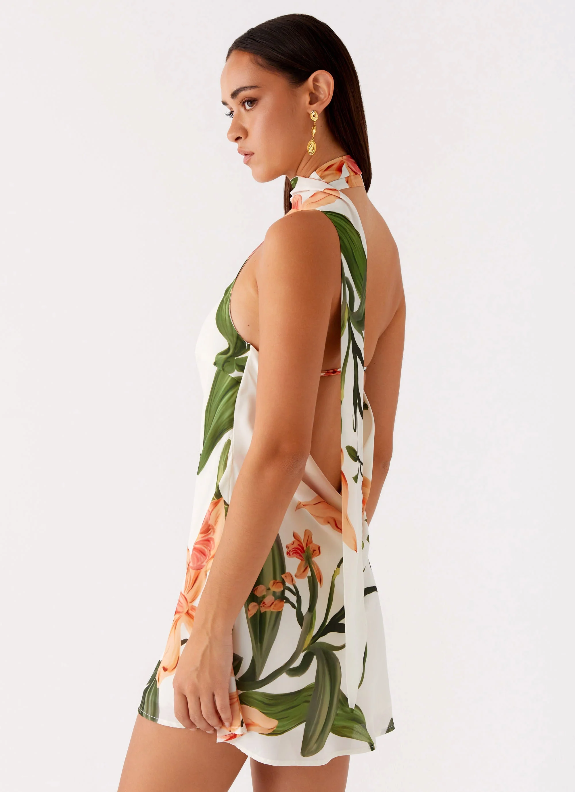 Trisha Mini Dress - Floral Print