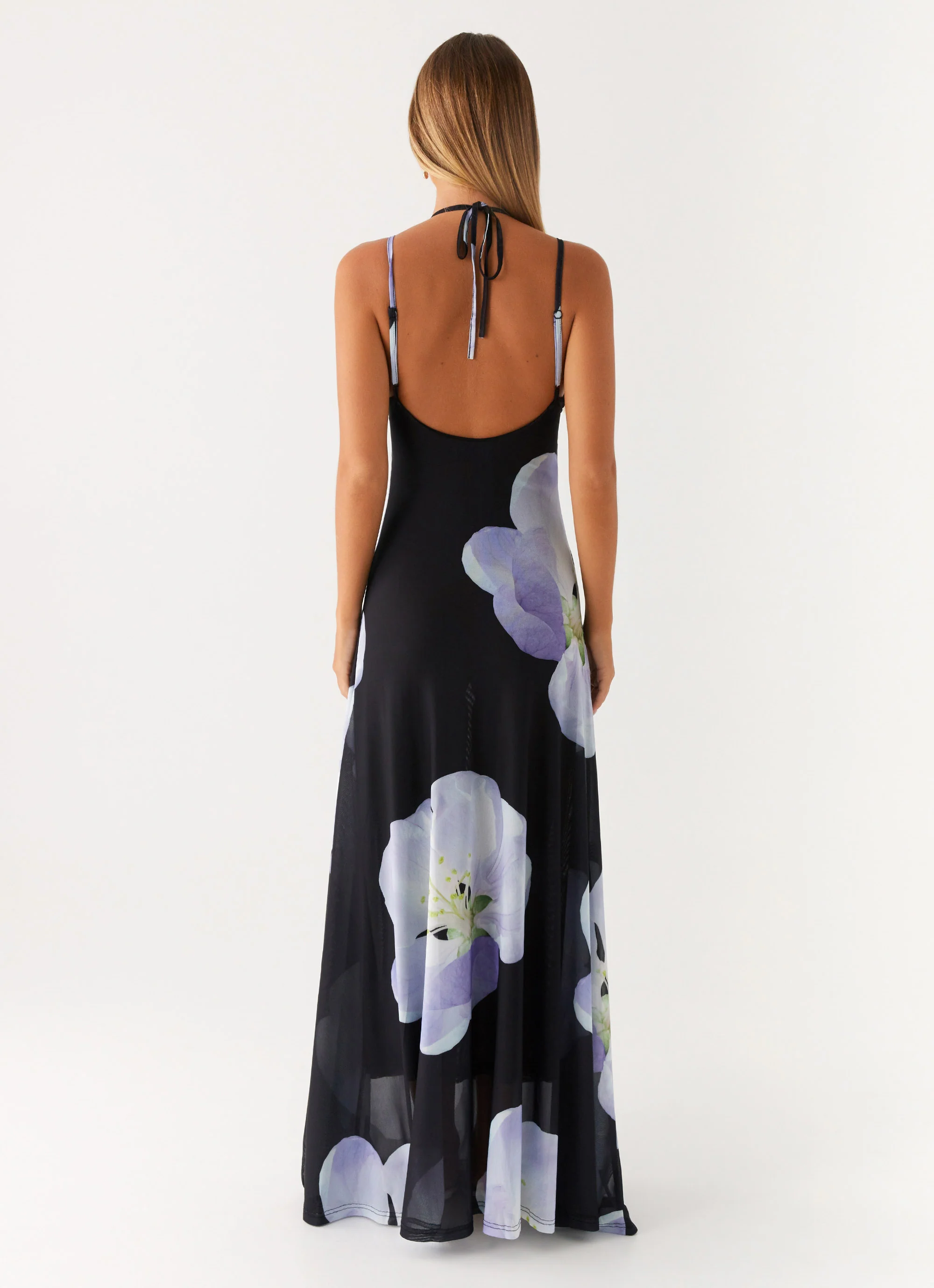 Enrika Maxi Dress - Flower Print