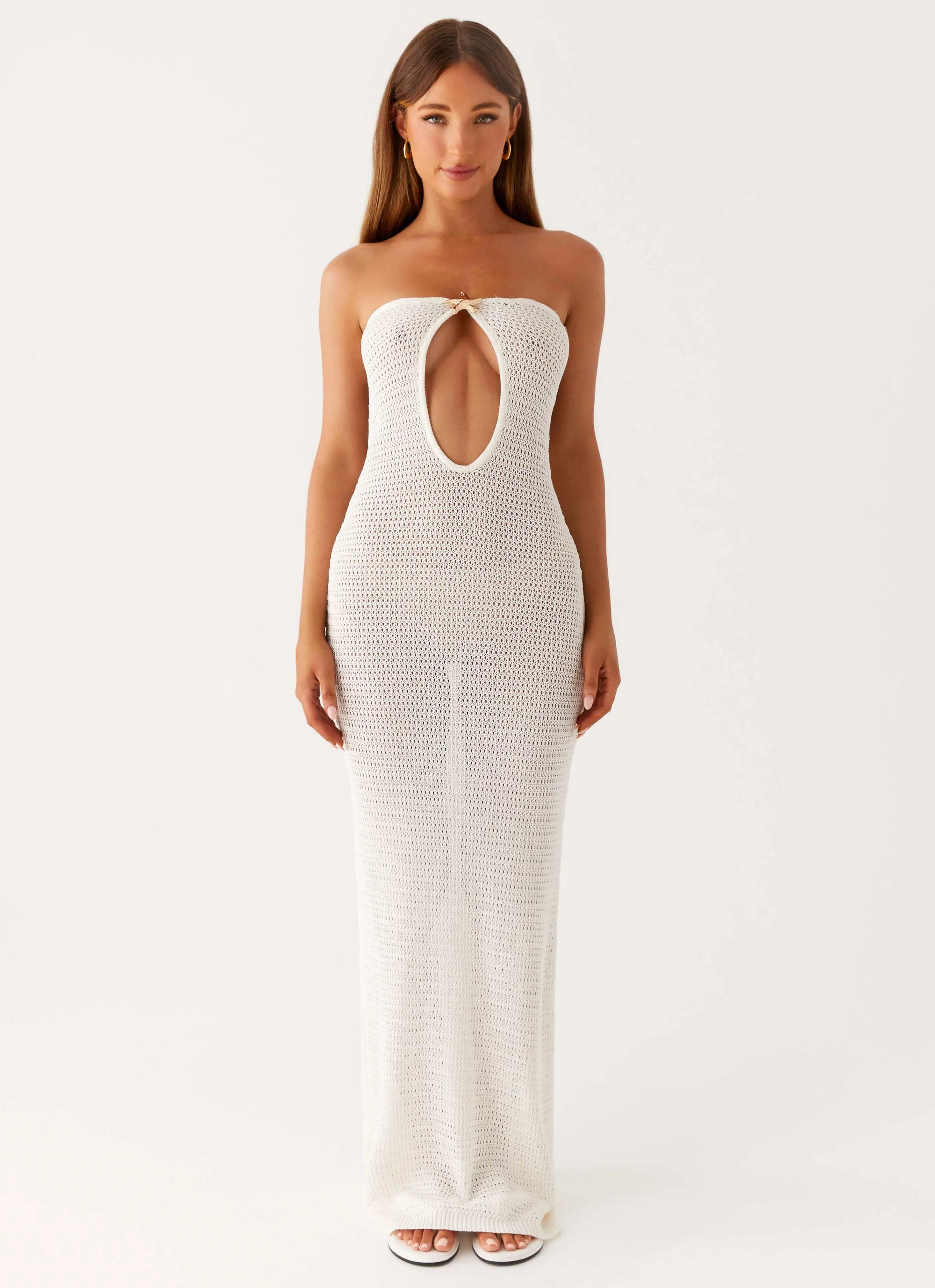 Seafoam Maxi Dress - Ivory