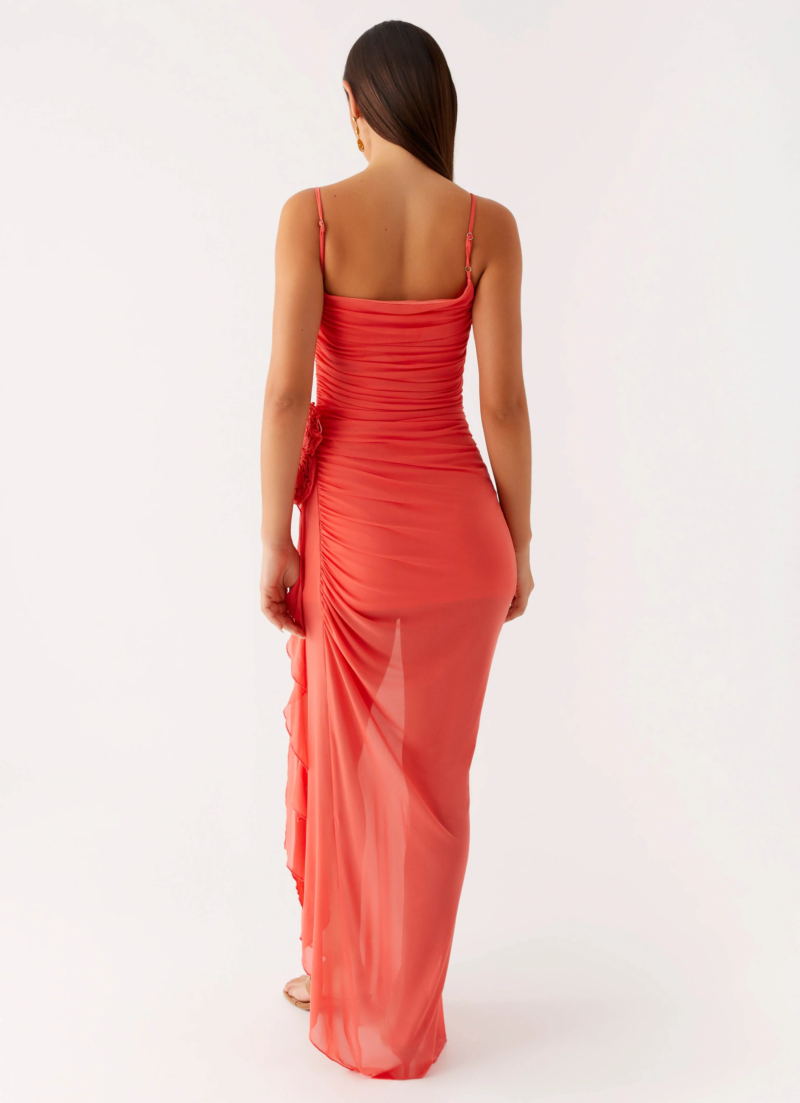 Louana Maxi Dress - Coral