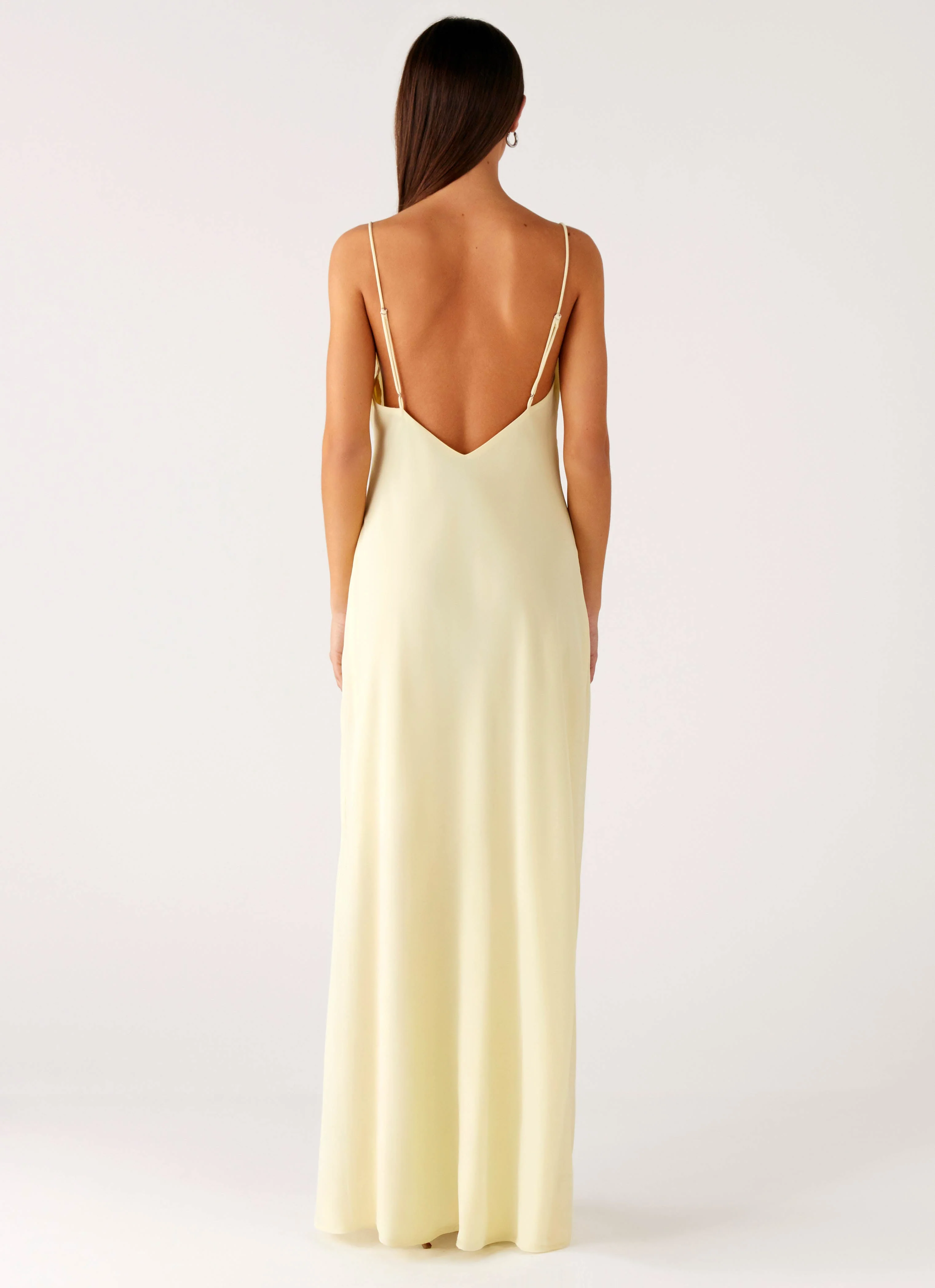 Oliana Maxi Dress - Yellow