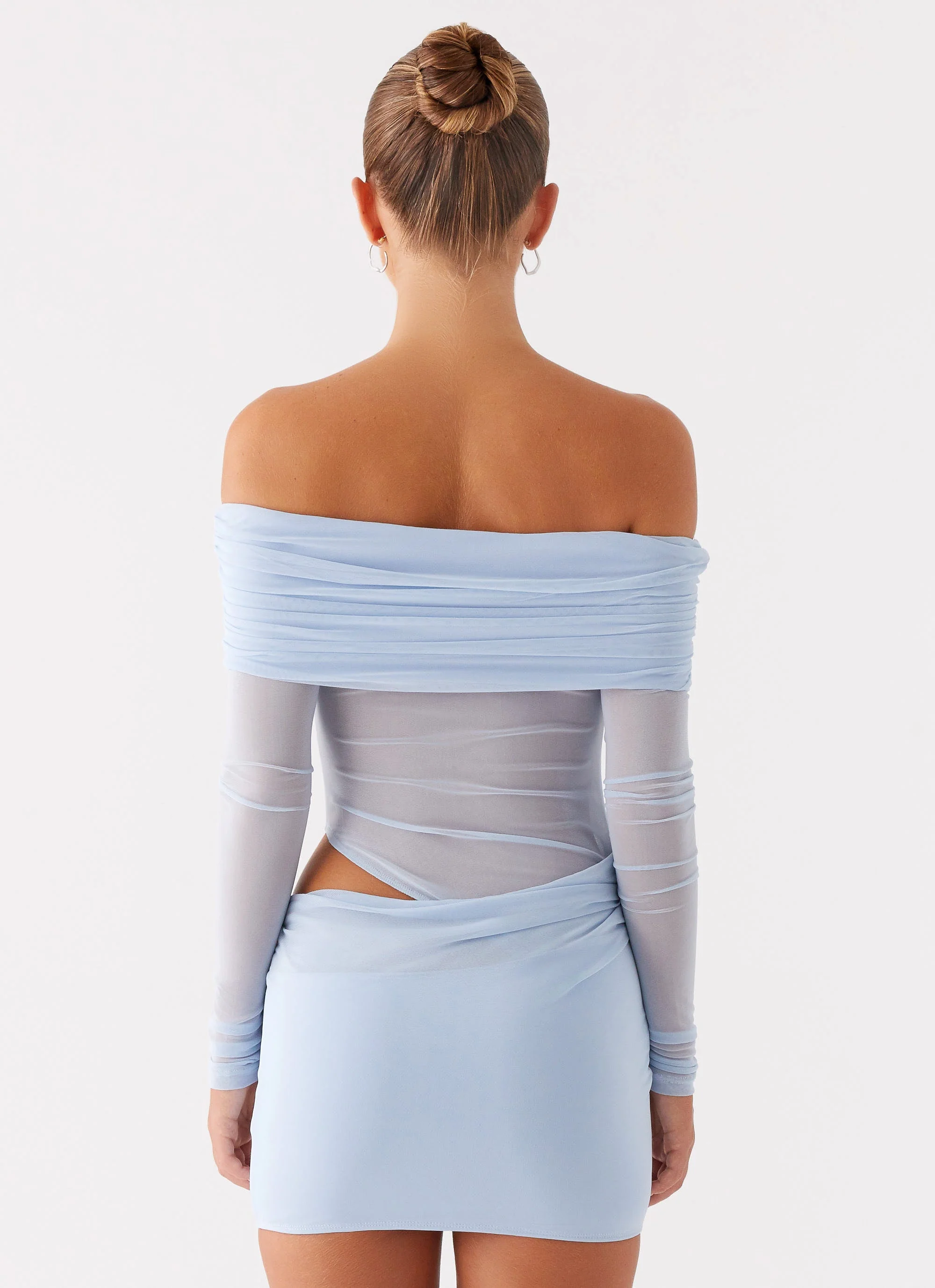 No Doubt Mini Dress - Blue