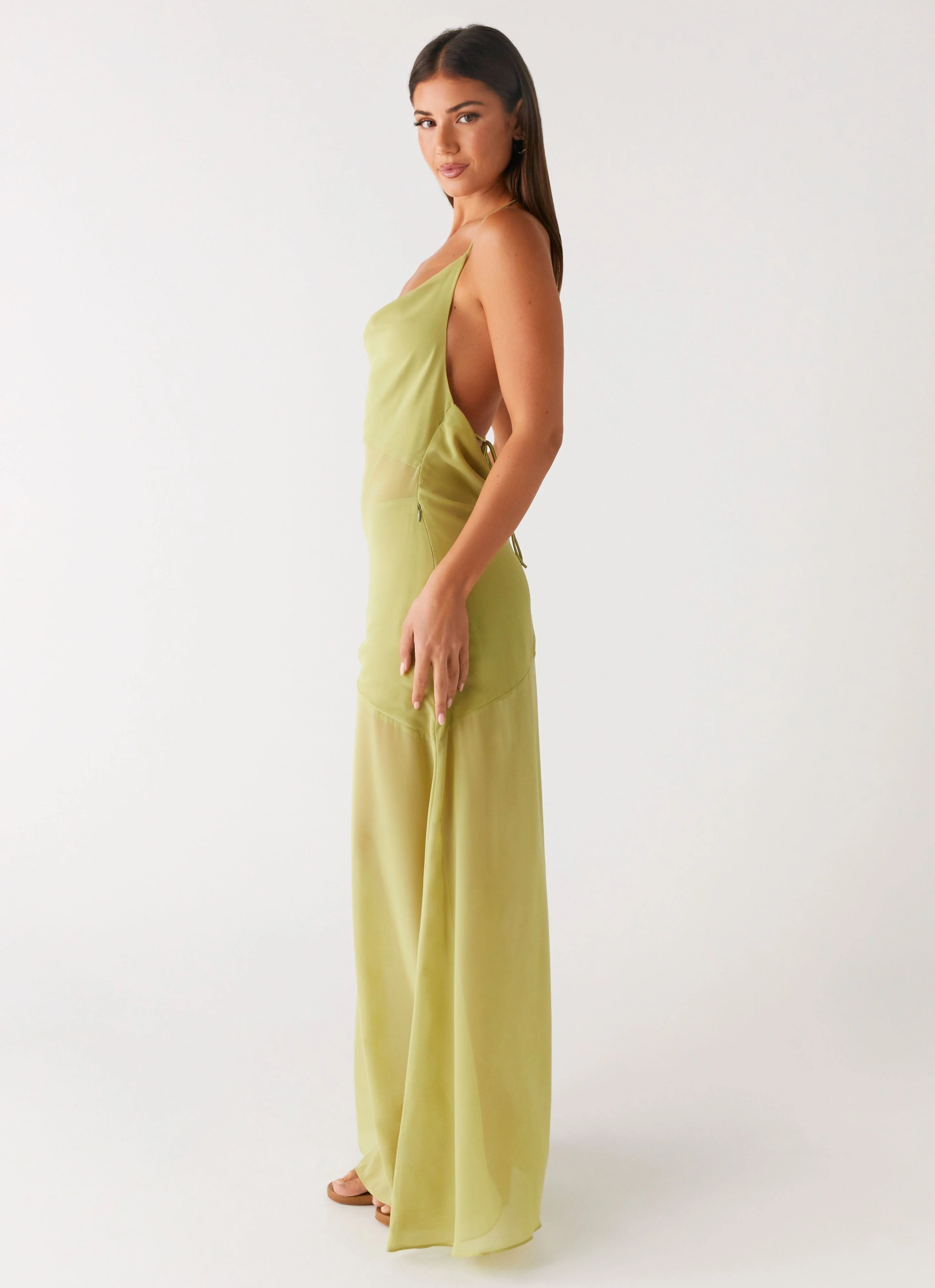 Samoa Maxi Dress - Lime