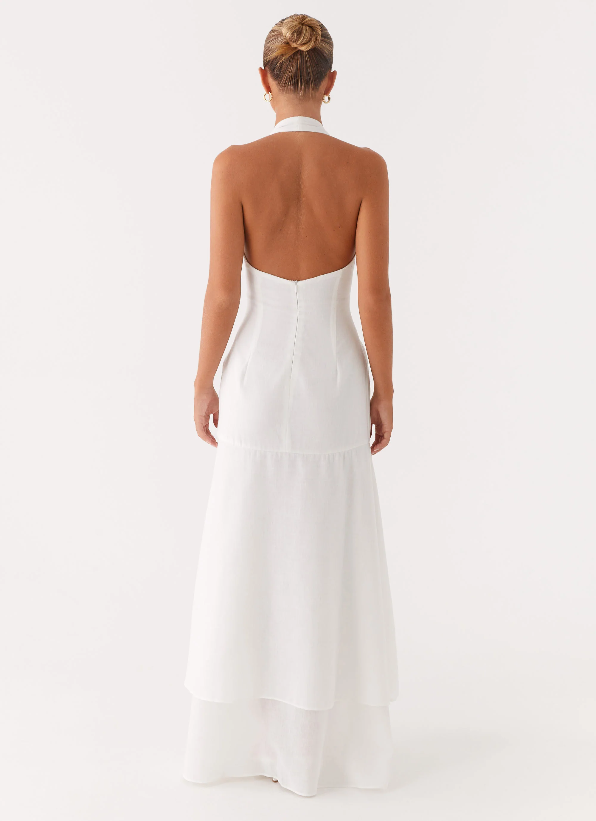 Turu Maxi Dress - White