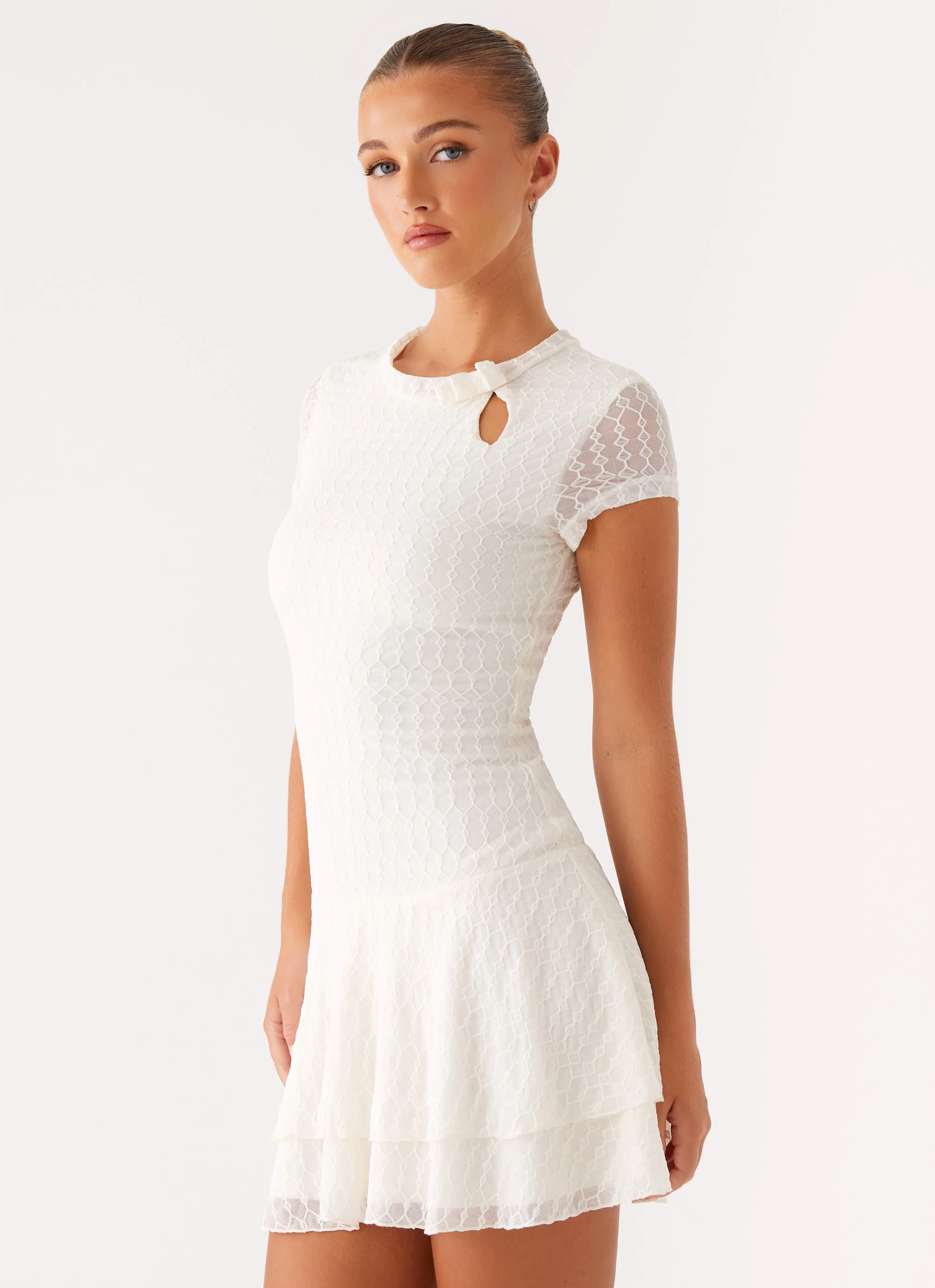 Esty Mini Dress - Ivory