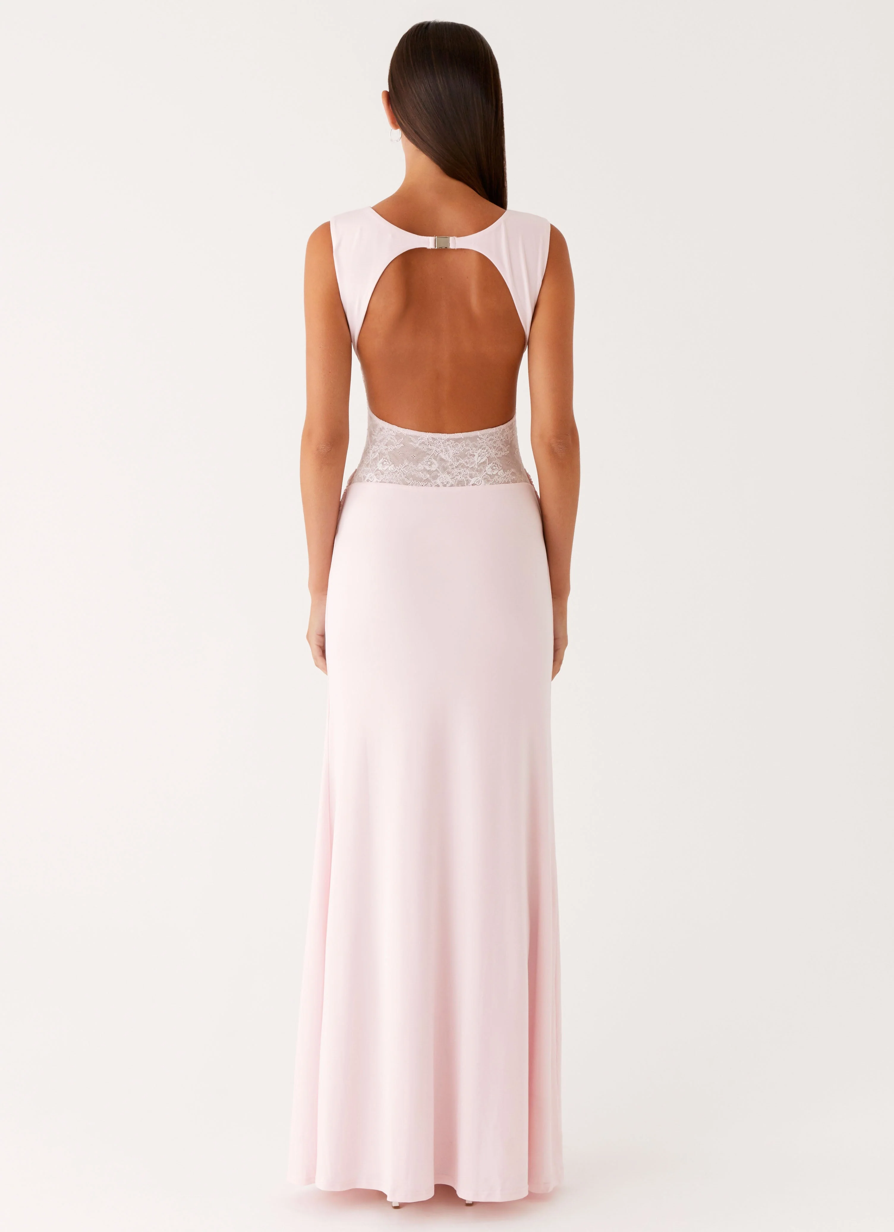 Love Tease Maxi Dress - Baby Pink
