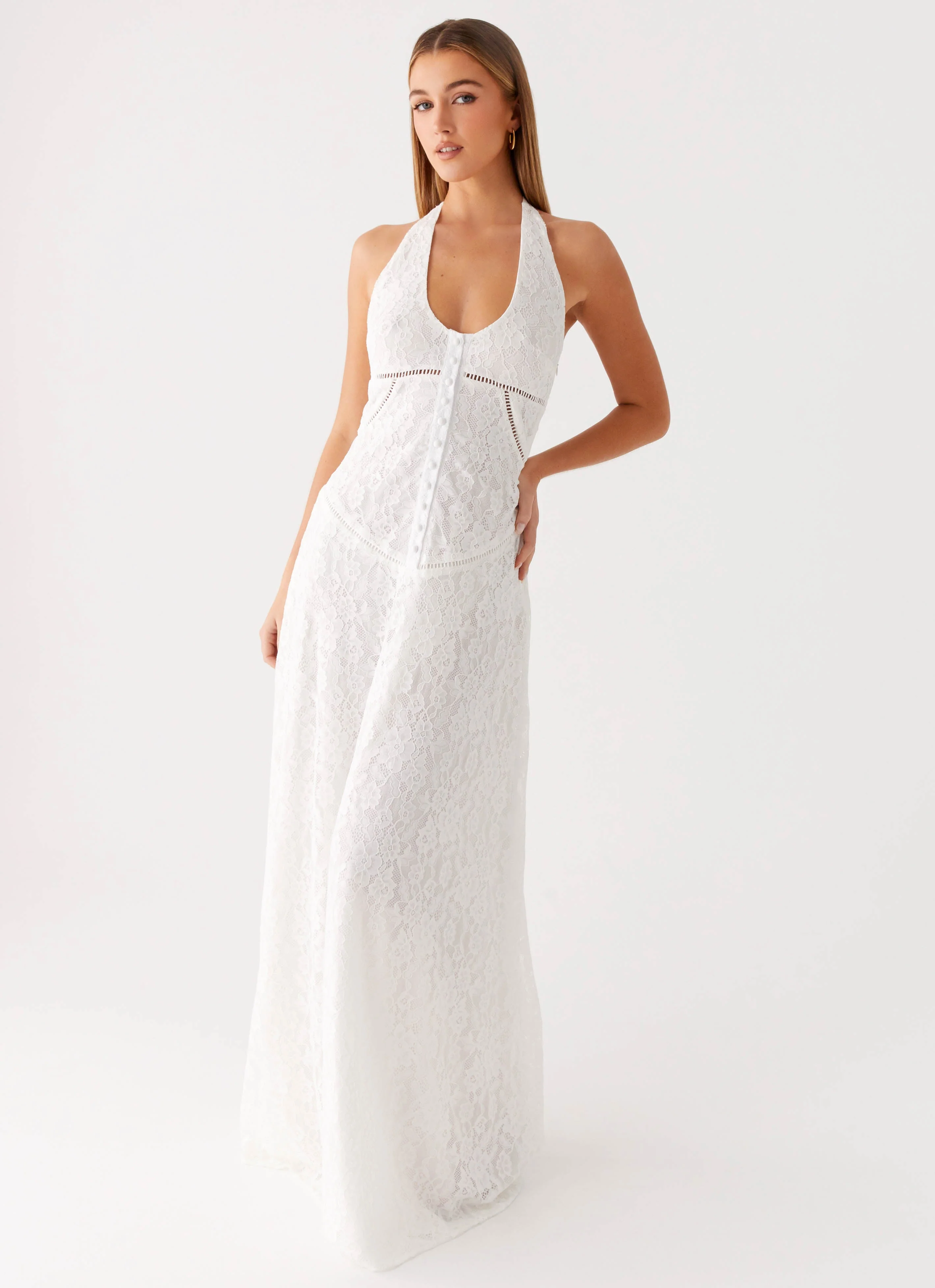 Ember Valley Maxi Dress - Ivory