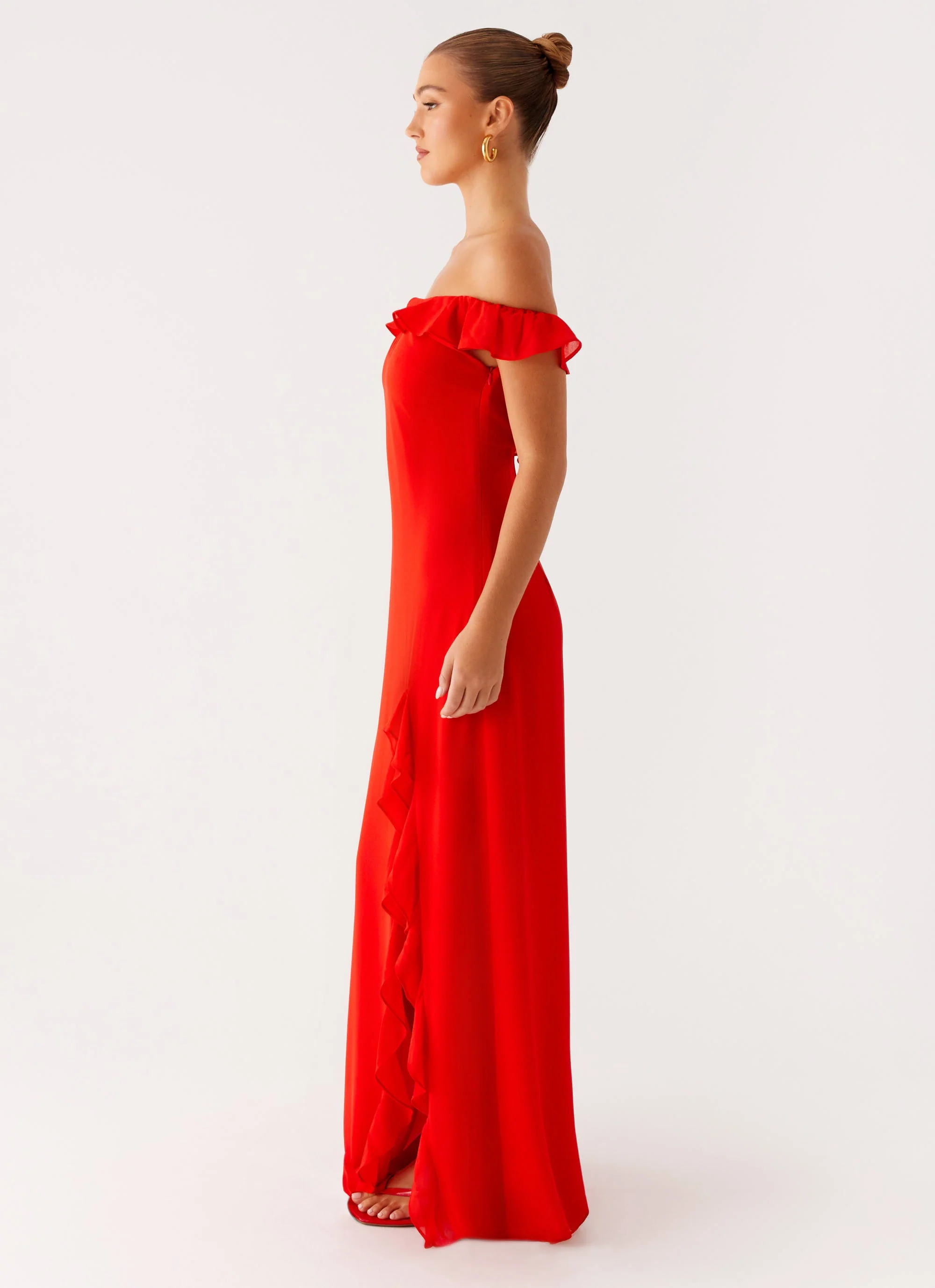 Braxton Maxi Dress - Red