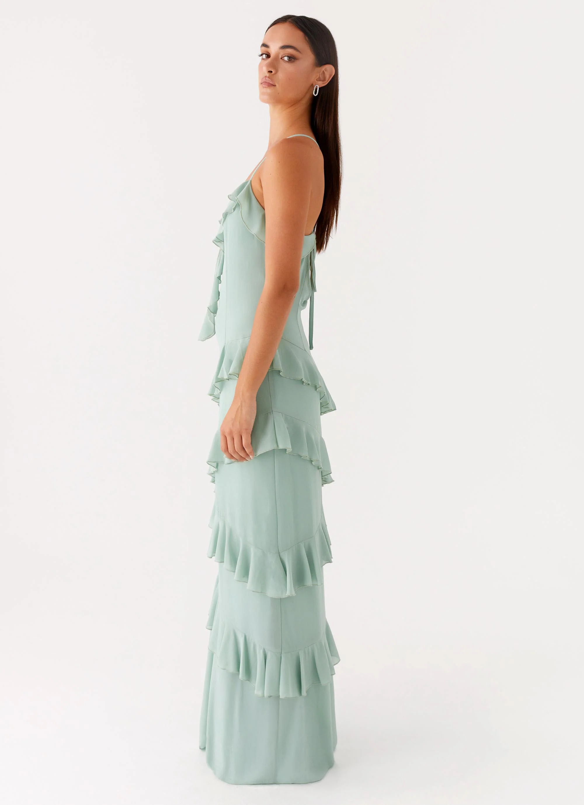 Country Club Maxi Dress - Sage