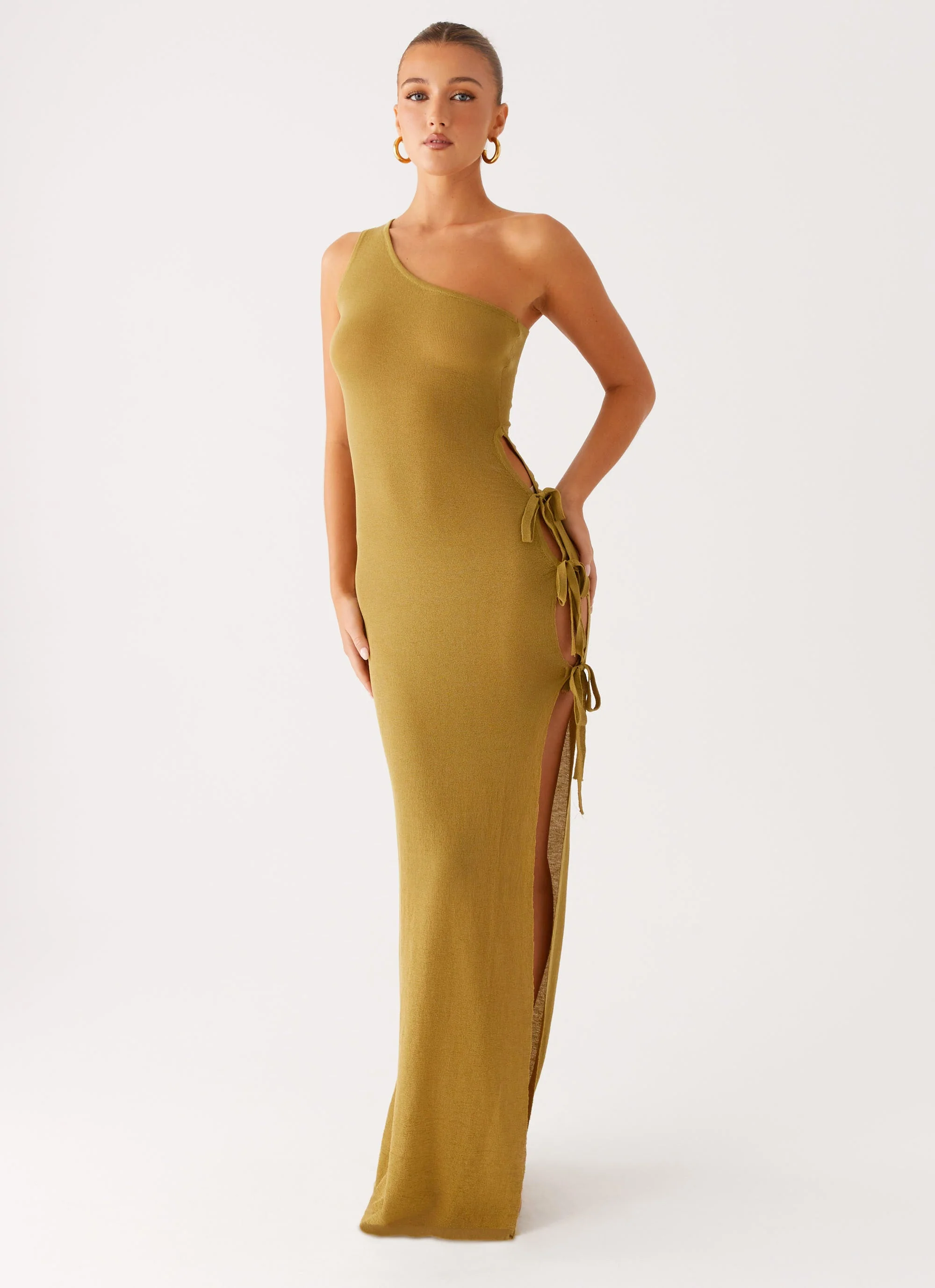 Zarnella Maxi Dress - Lime