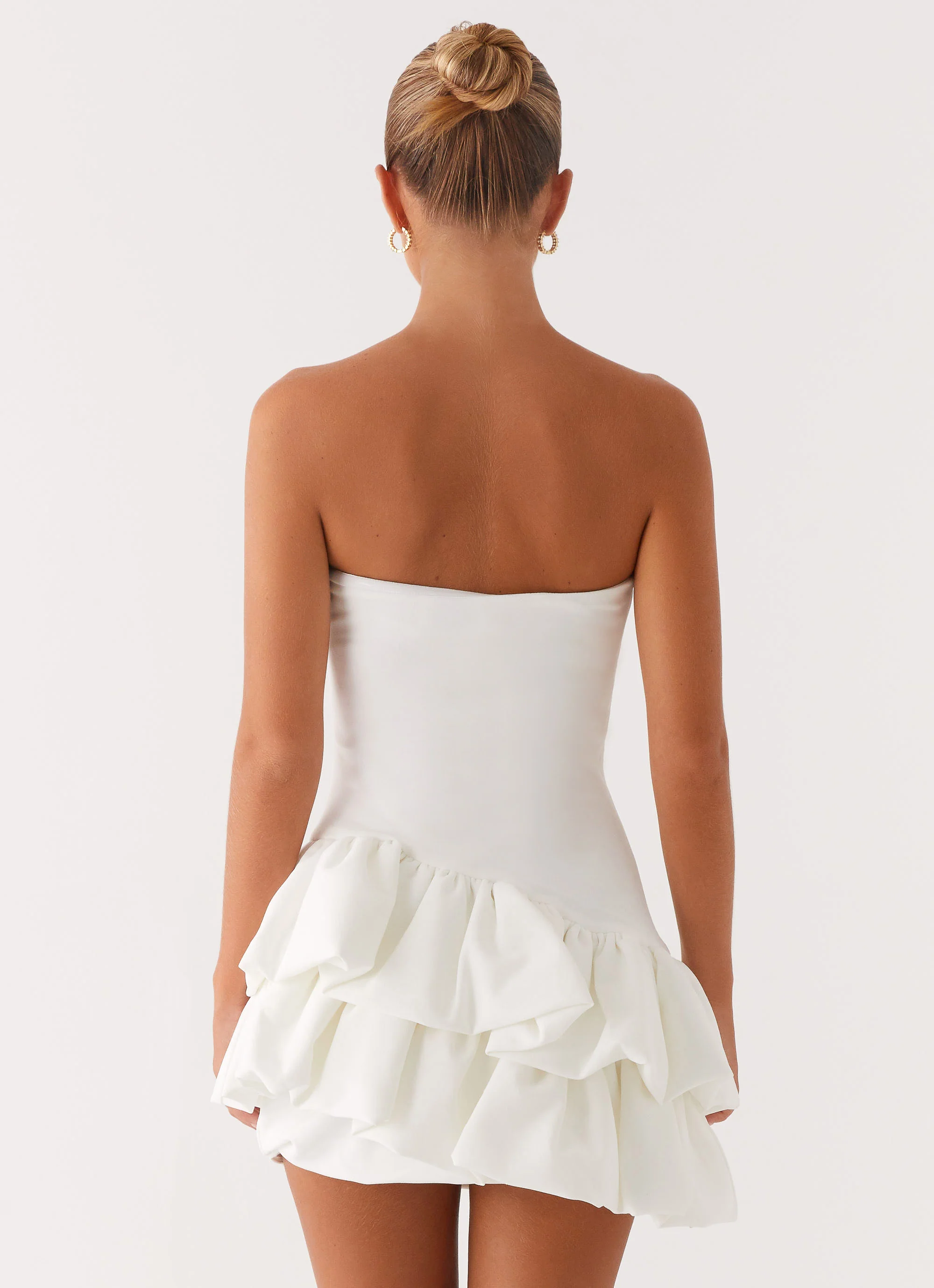 Marie Mini Dress - White