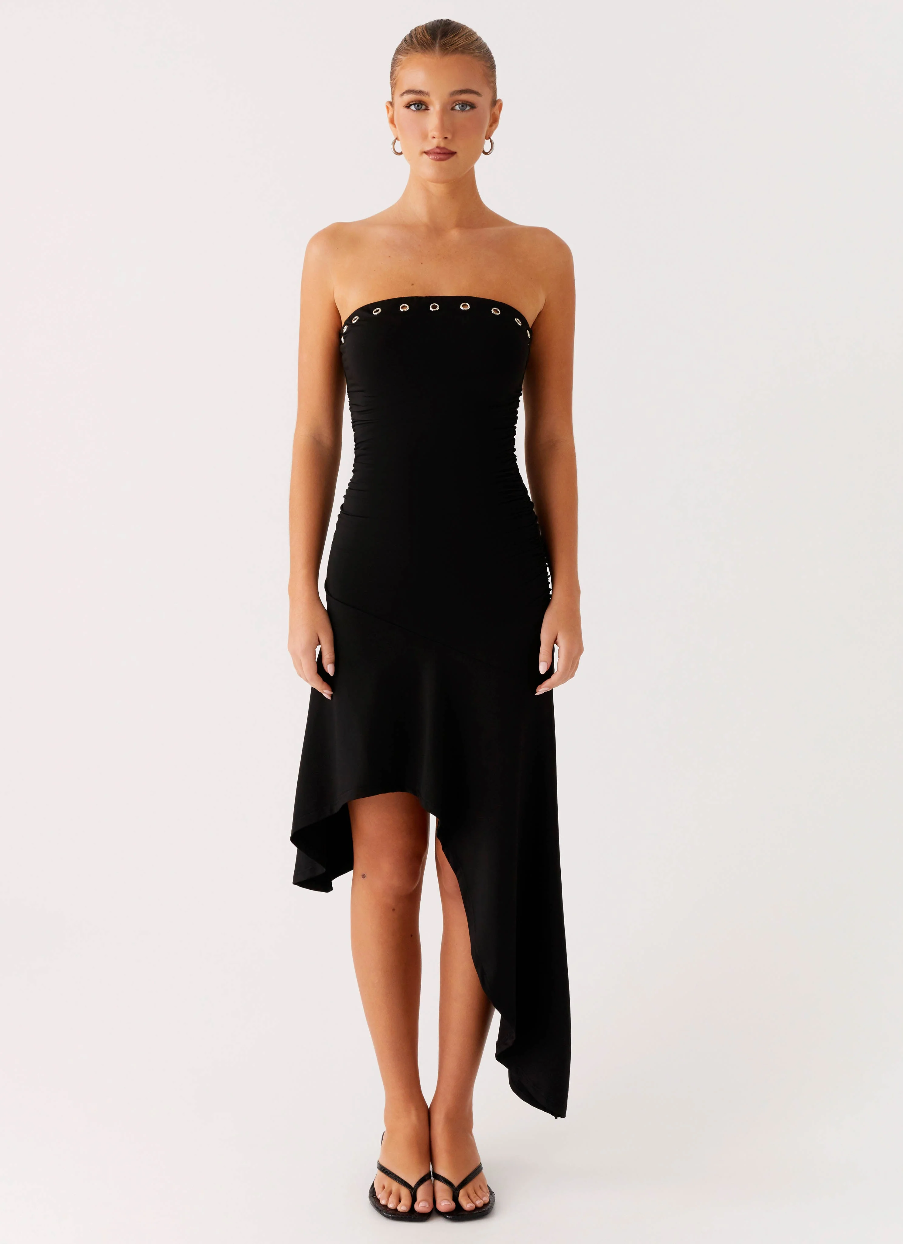 Unapologetic Midi Dress - Black