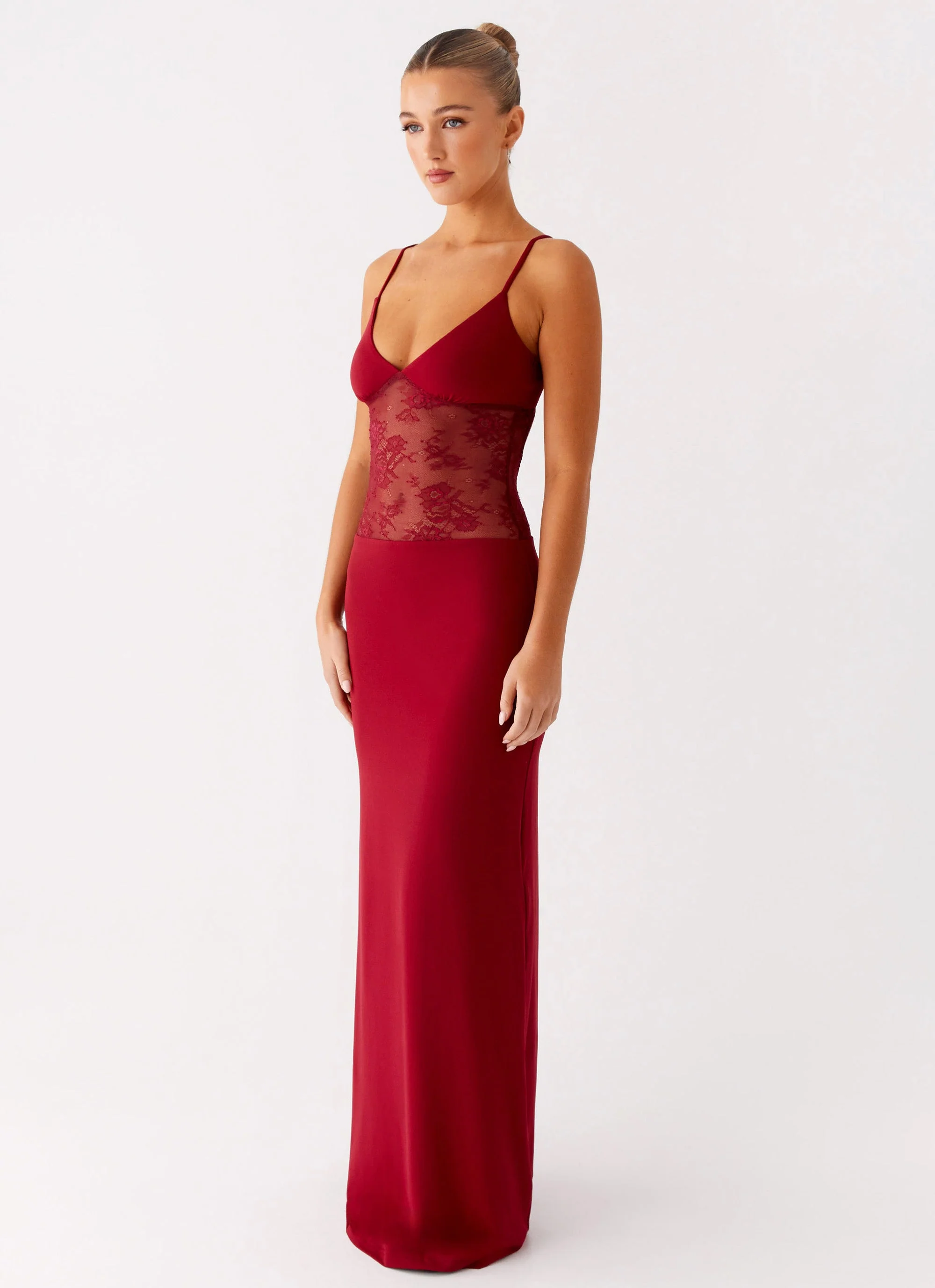 Envy Maxi Dress - Maroon