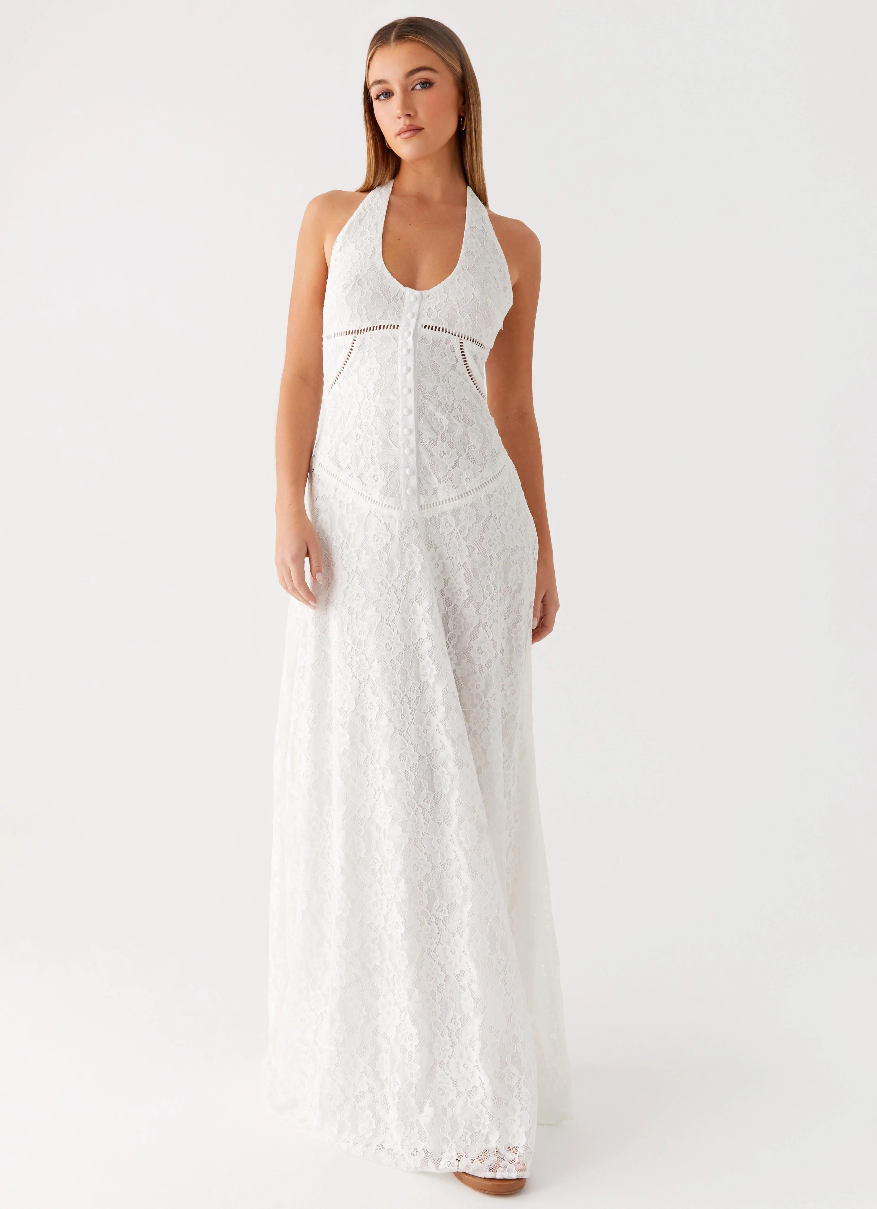 Ember Valley Maxi Dress - Ivory