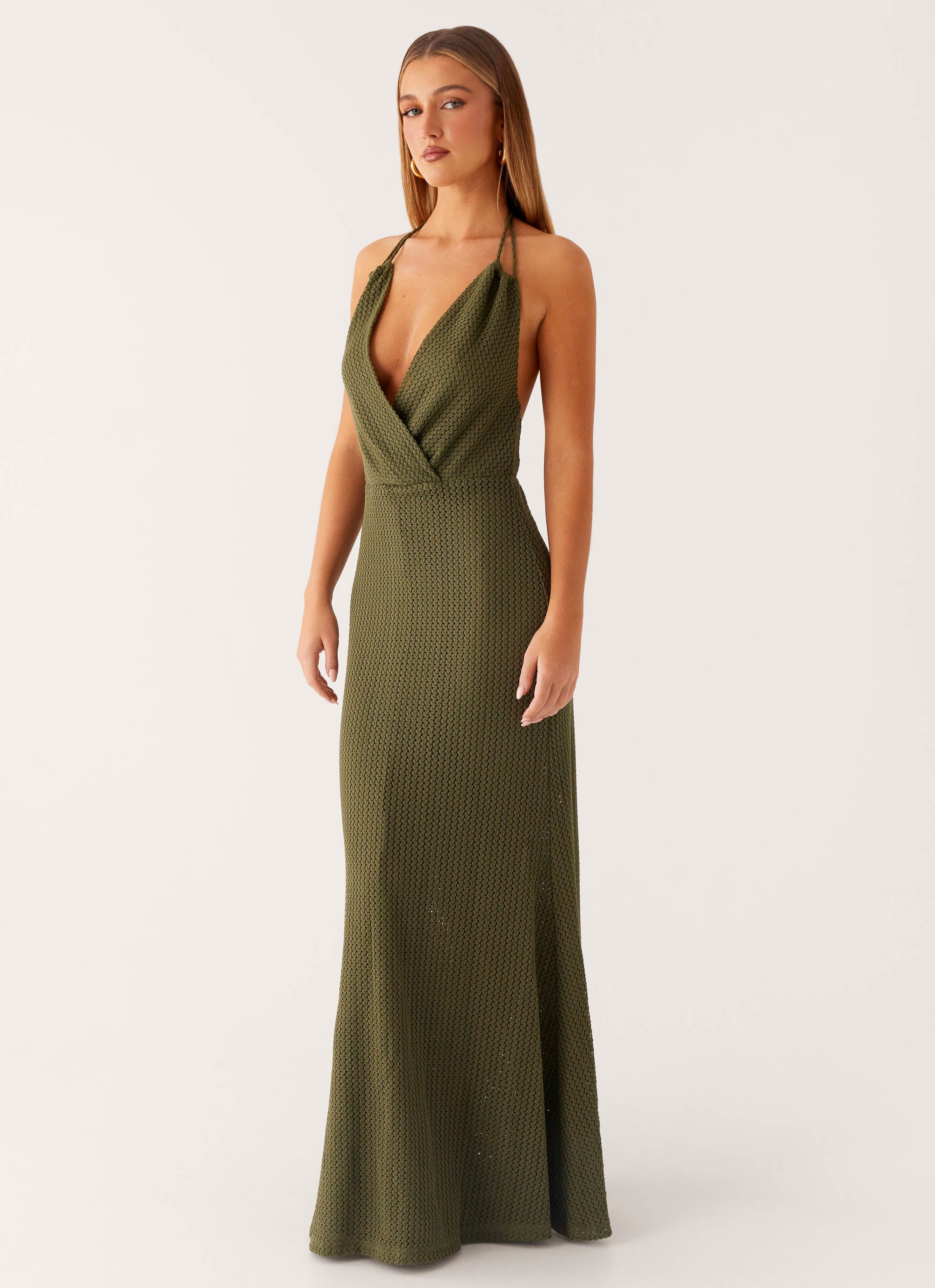 Thora Maxi Dress - Olive