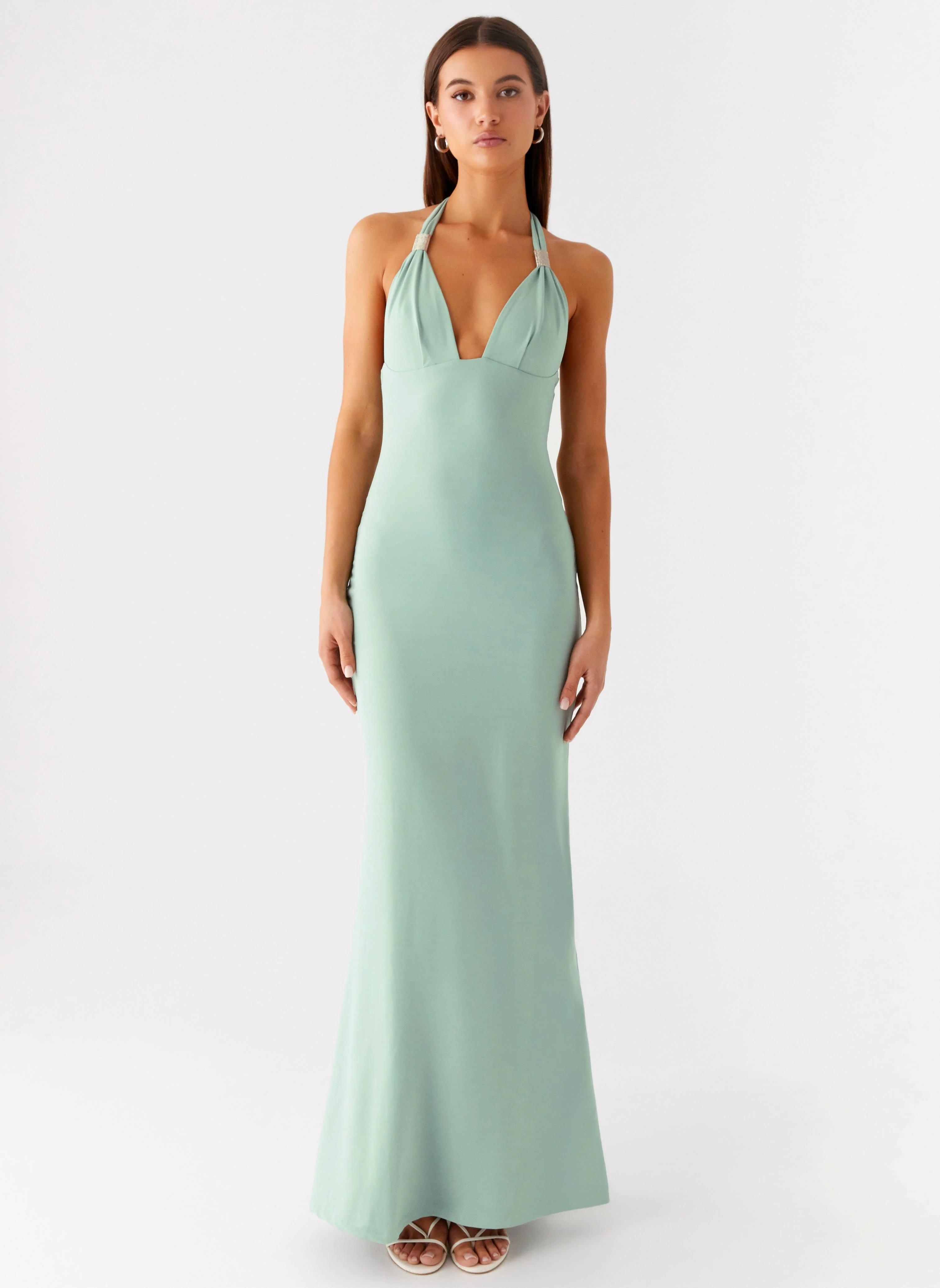 Fern Valley Maxi Dress - Sage