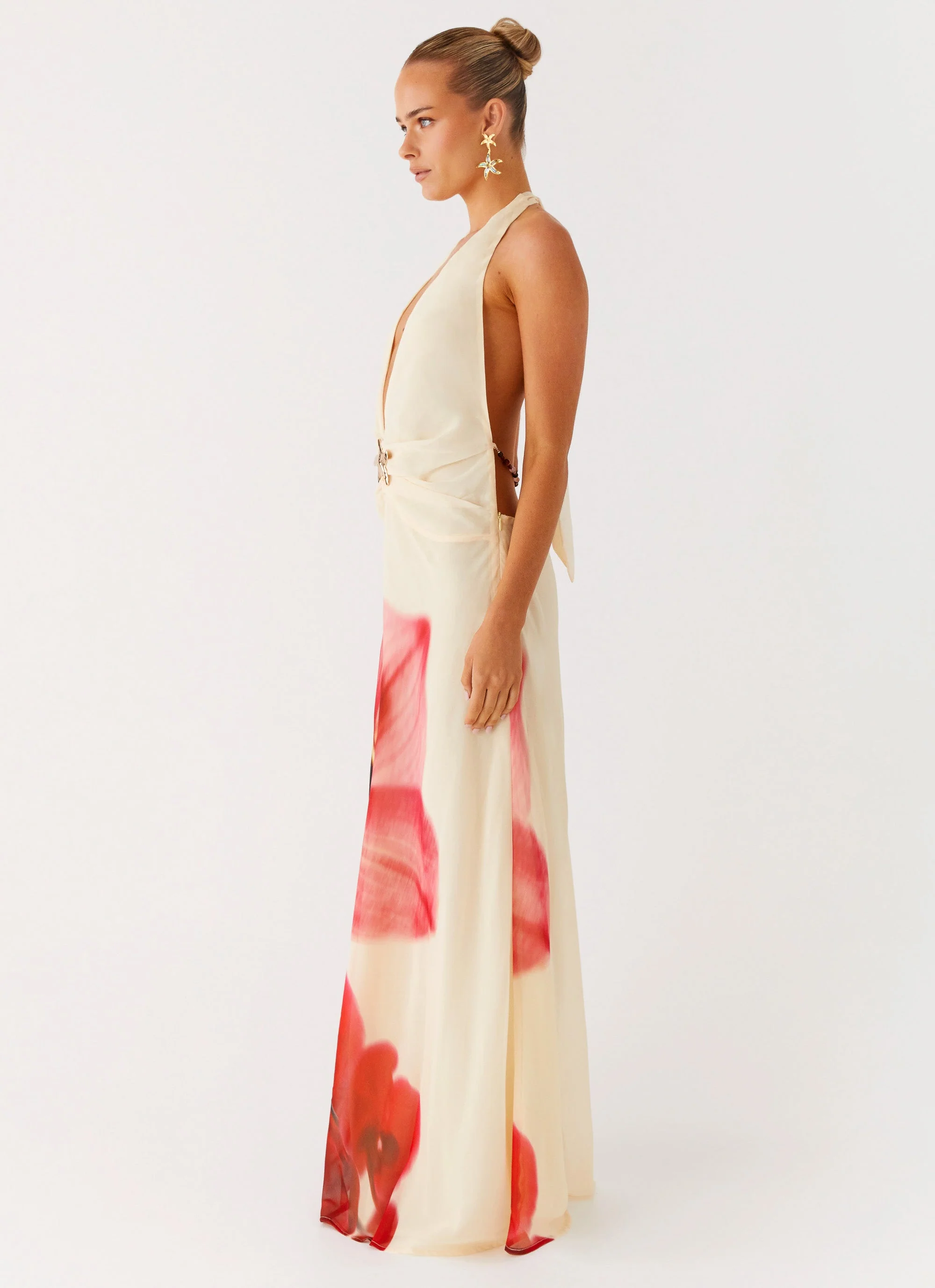 Belivia Maxi Dress - Yellow Bloom