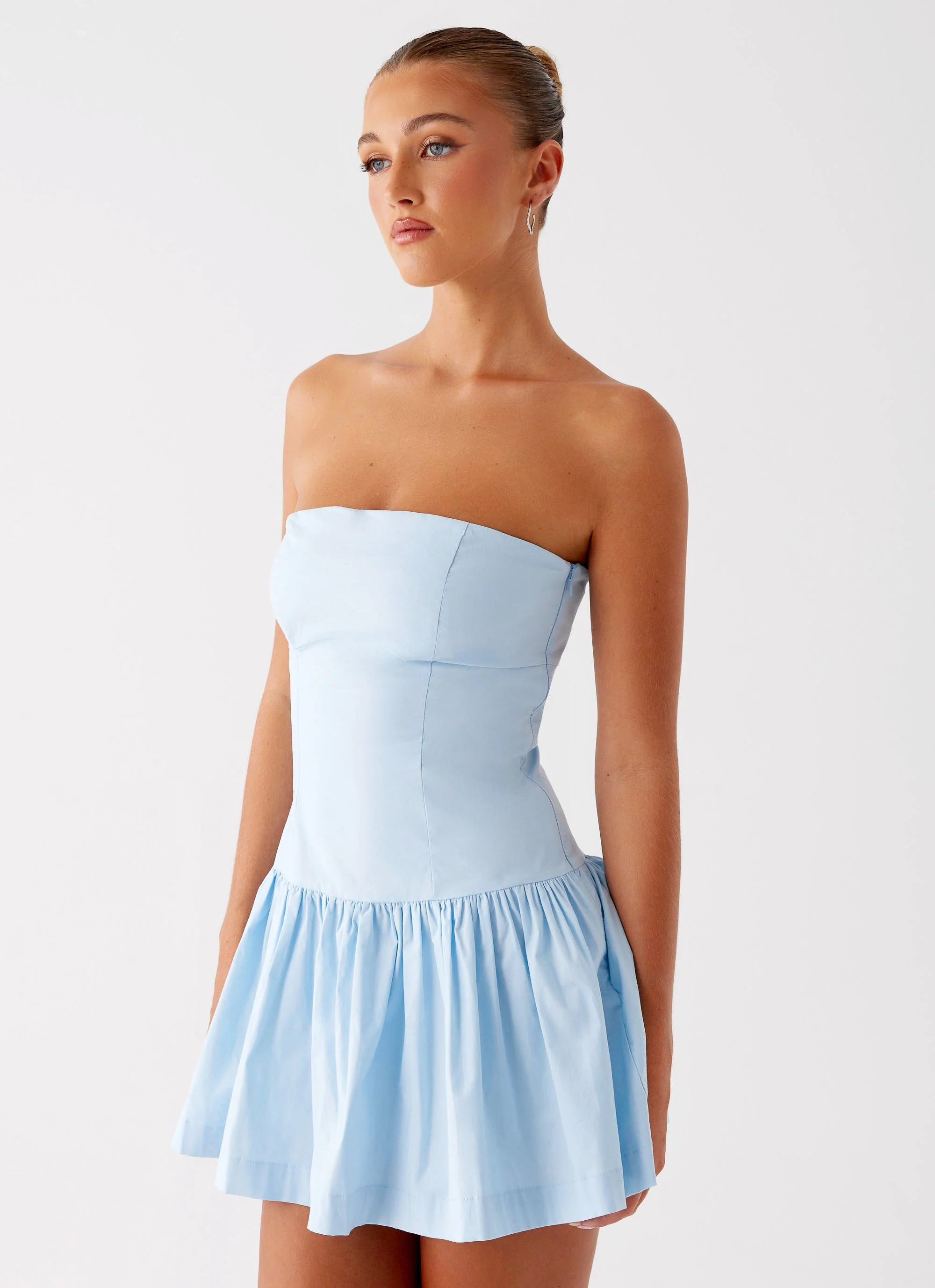 Riviera Mini Dress - Blue