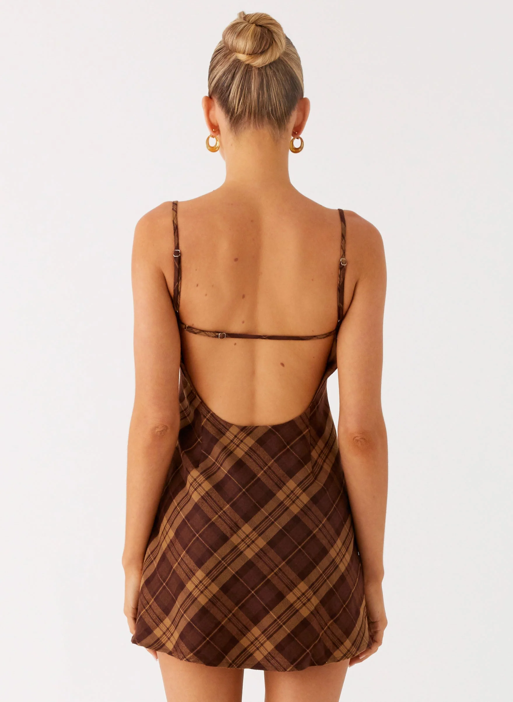 Radio Star Mini Dress - Plaid