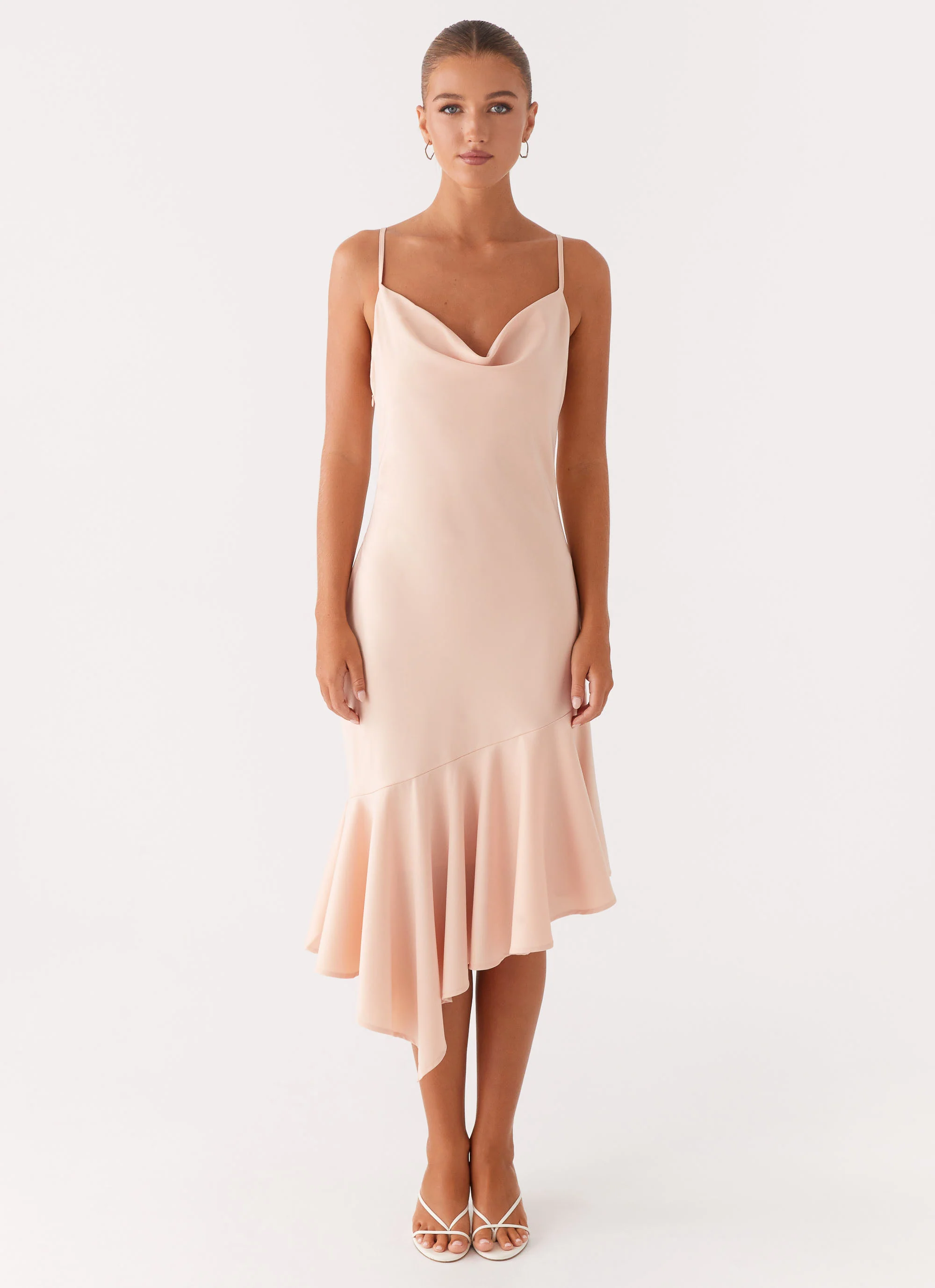 Korby Midi Dress - Pink