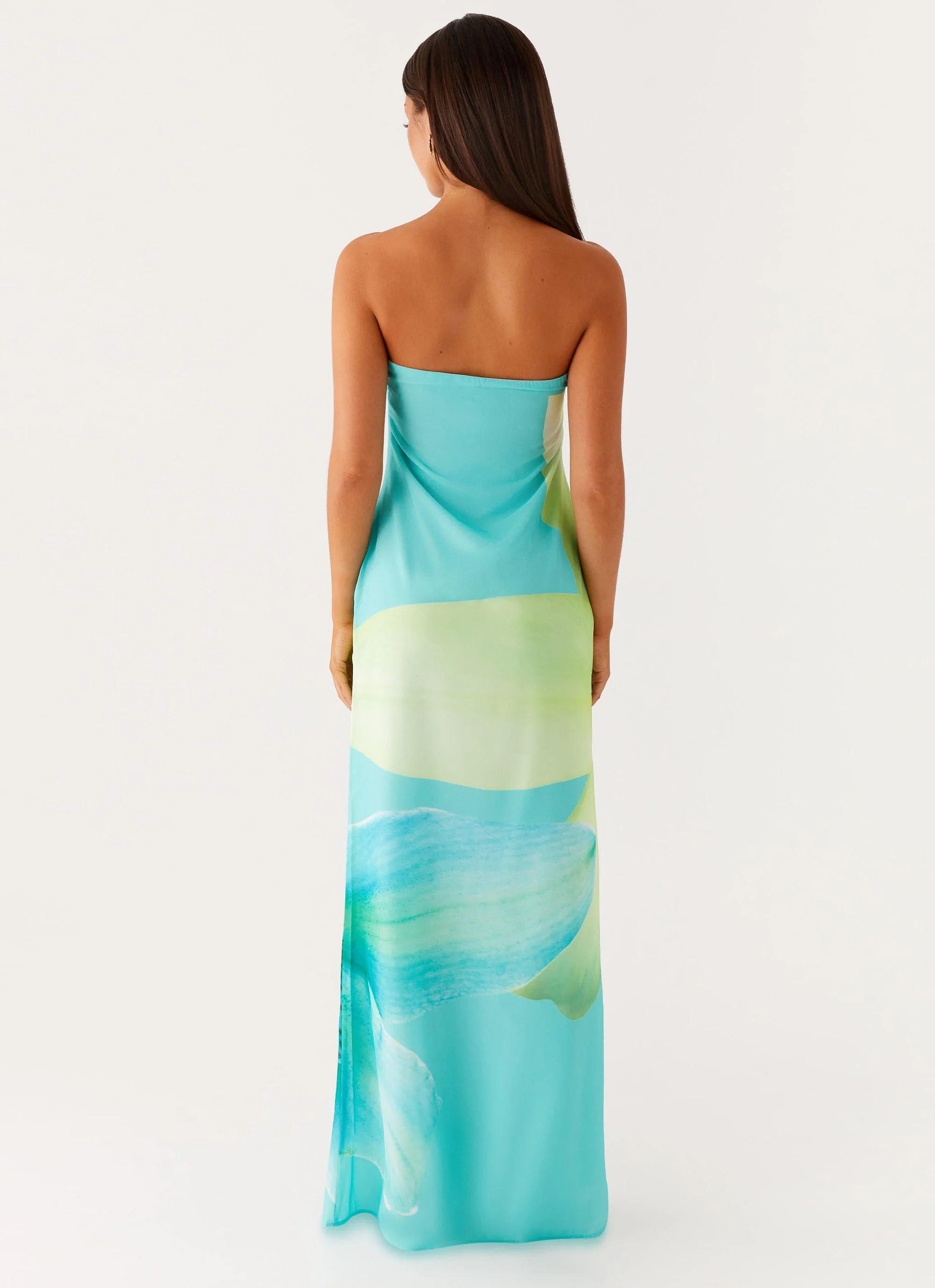 Darcy Maxi Dress - Turquoise Floral