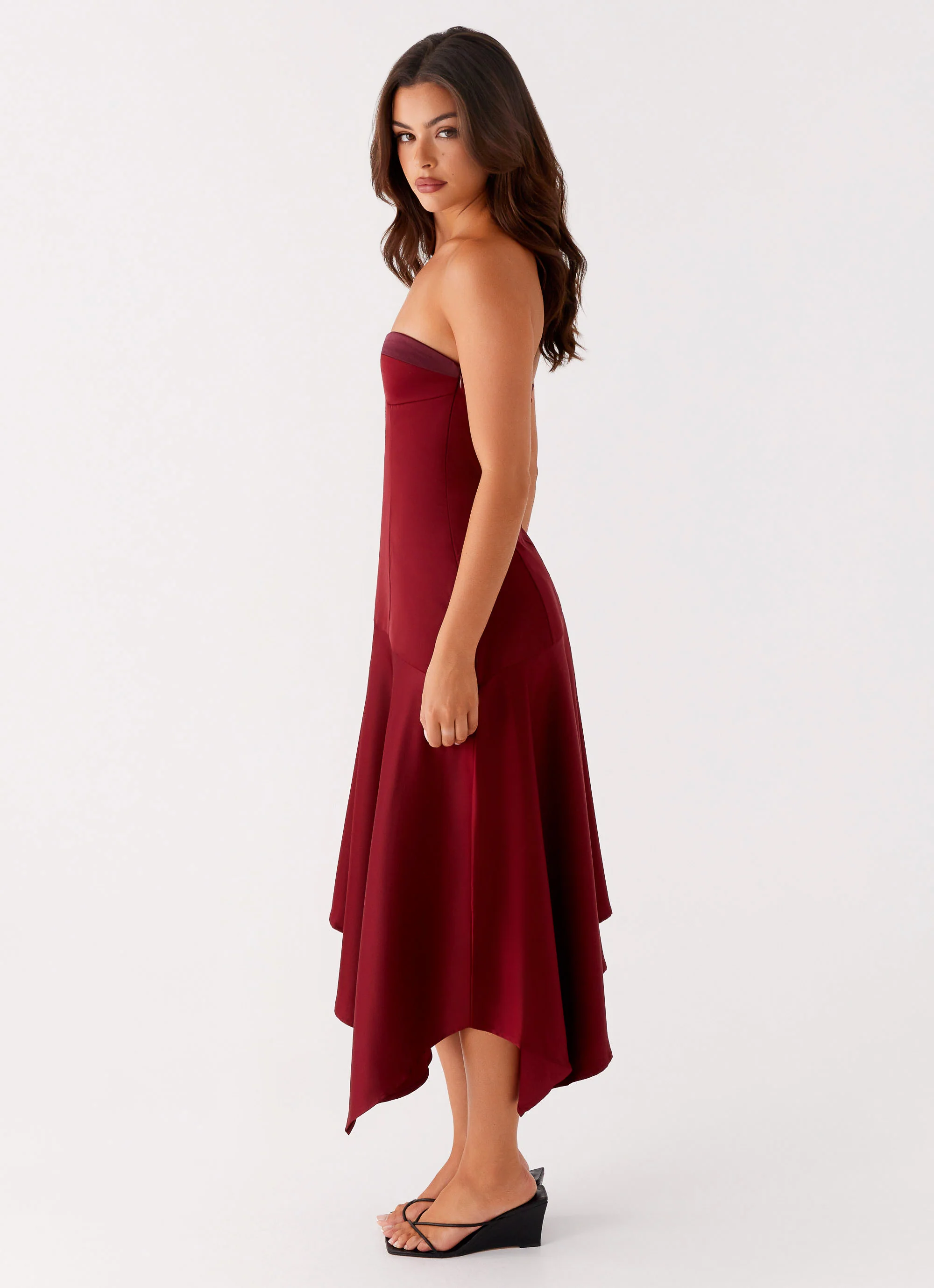 Matisse Midi Dress - Red