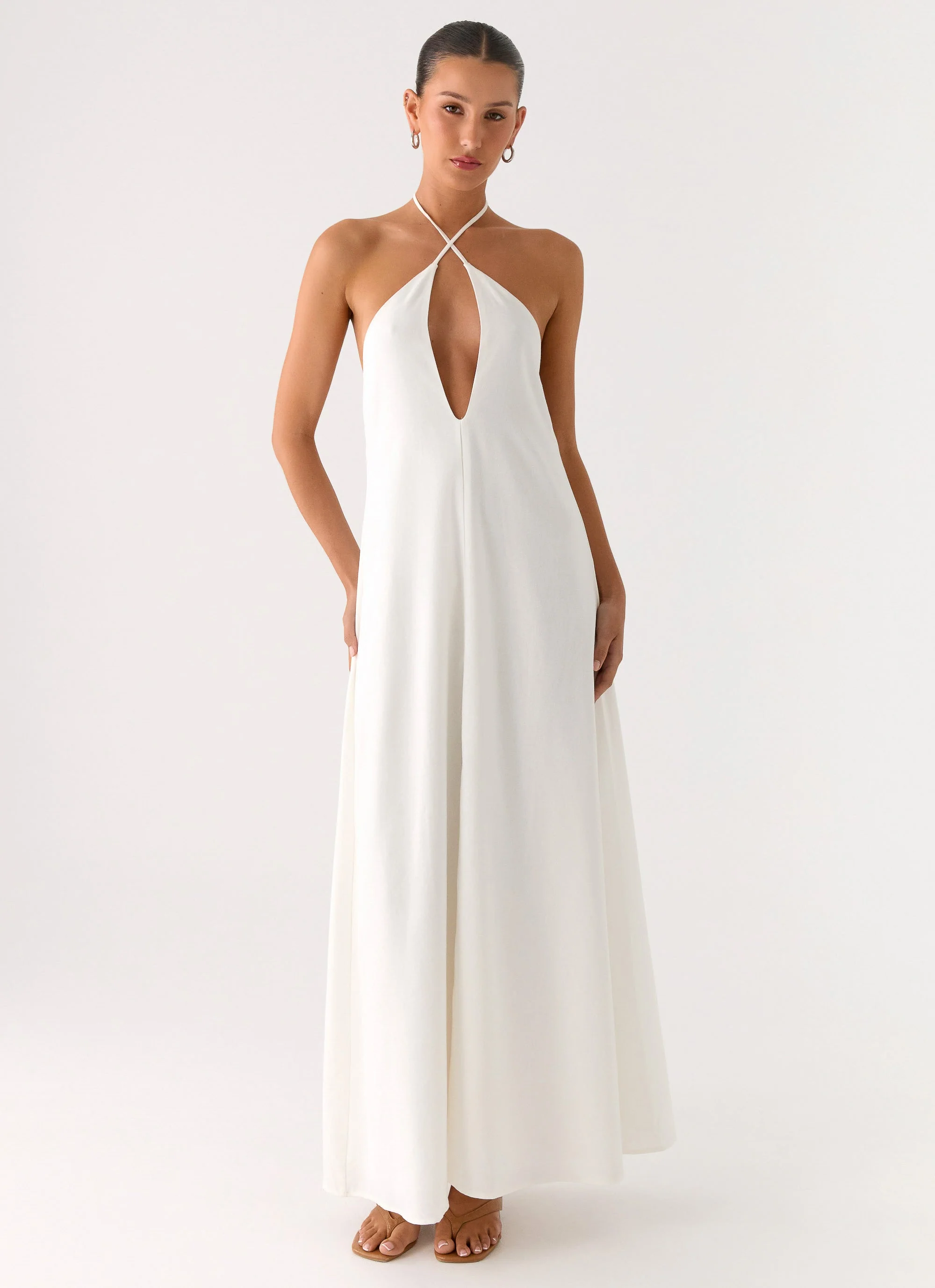 Helden Maxi Dress - White