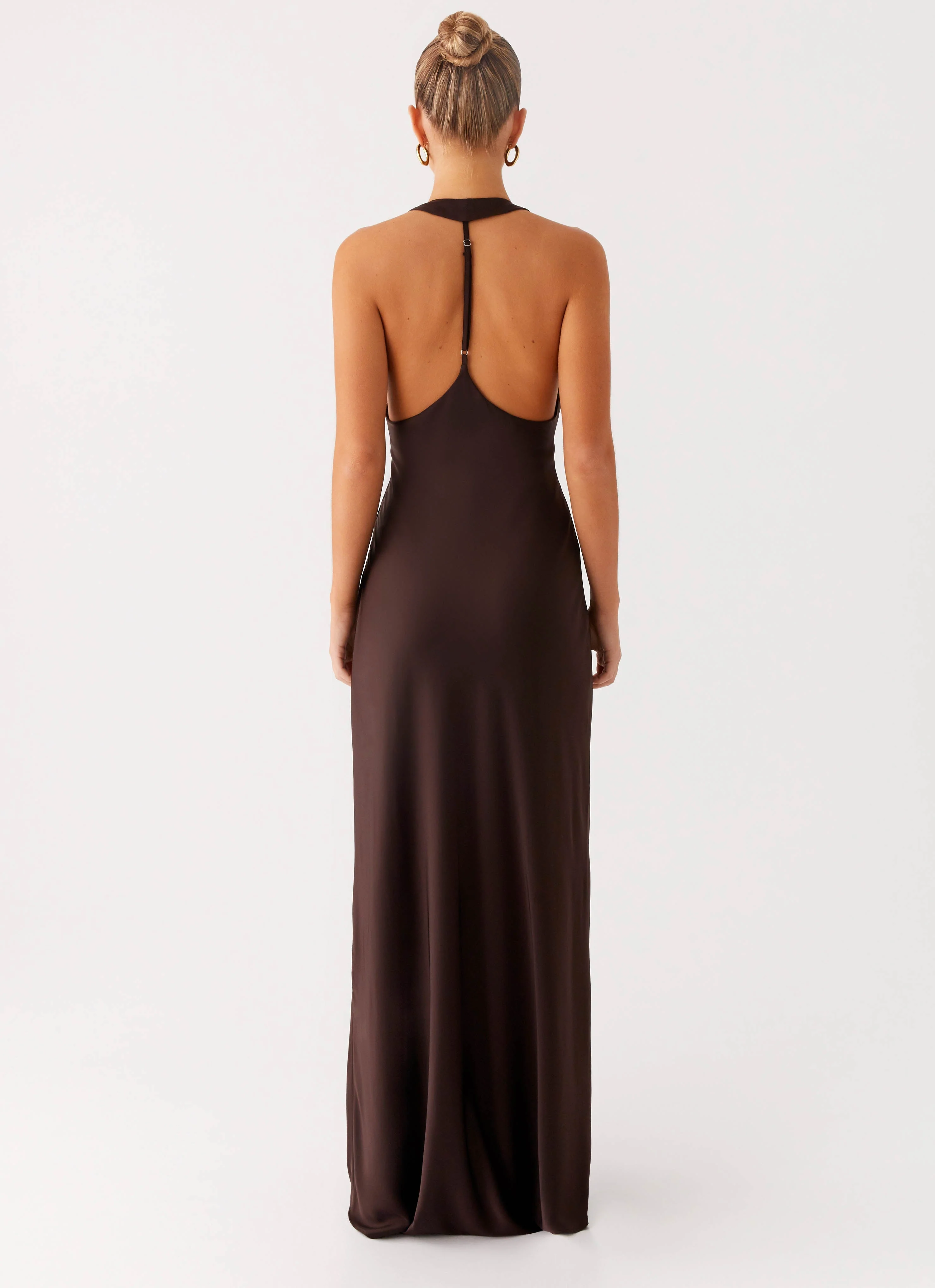 Angie Maxi Dress - Chocolate