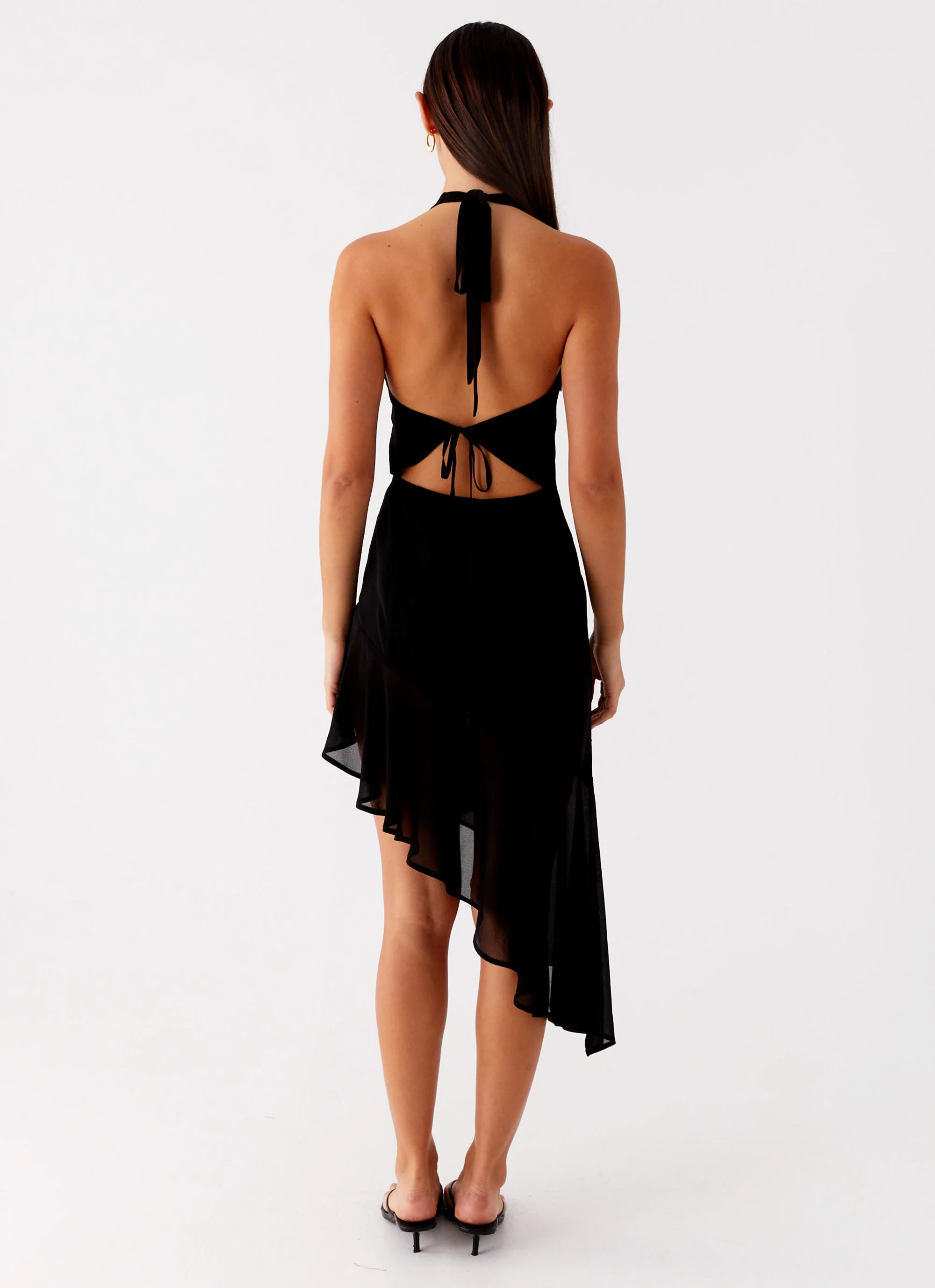 Clean Slate Midi Dress - Black