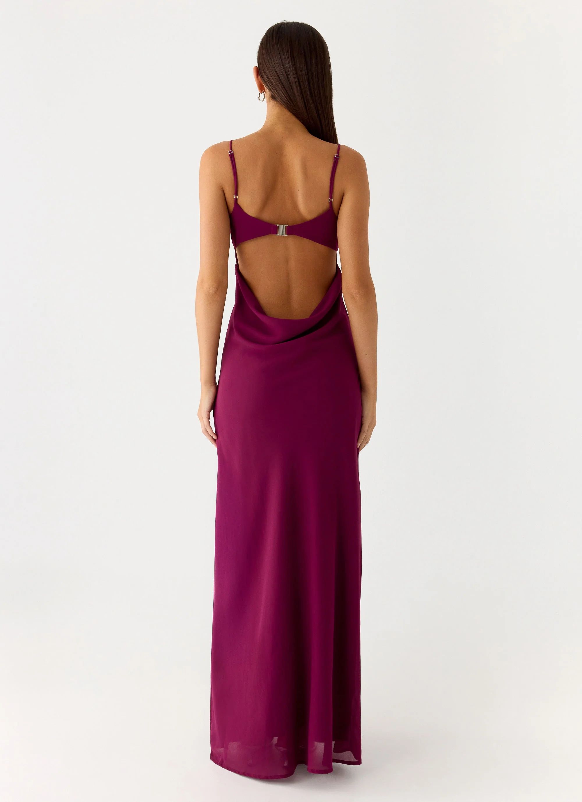Alouette Maxi Dress - Plum