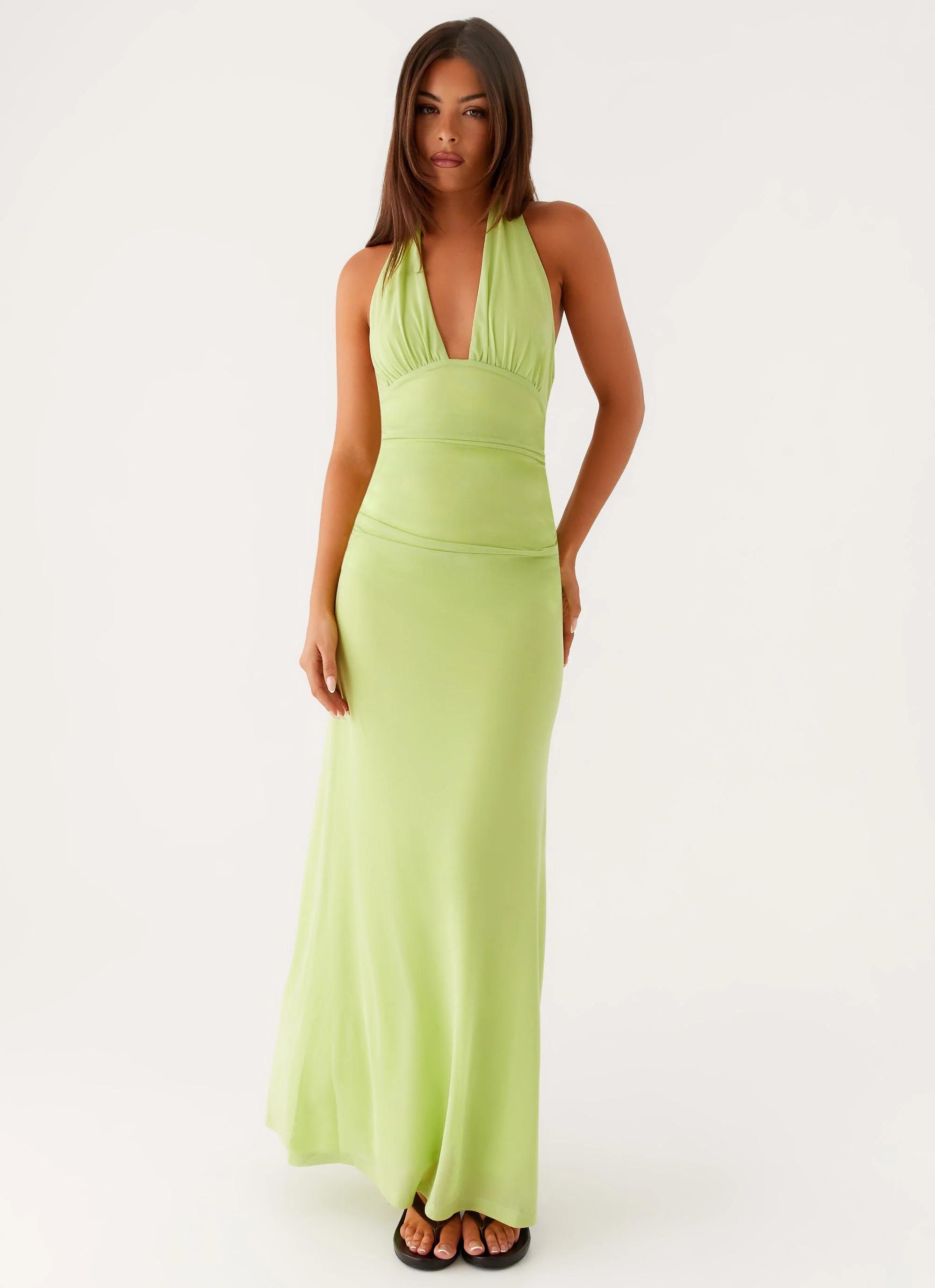 Kerrie Maxi Dress - Lime