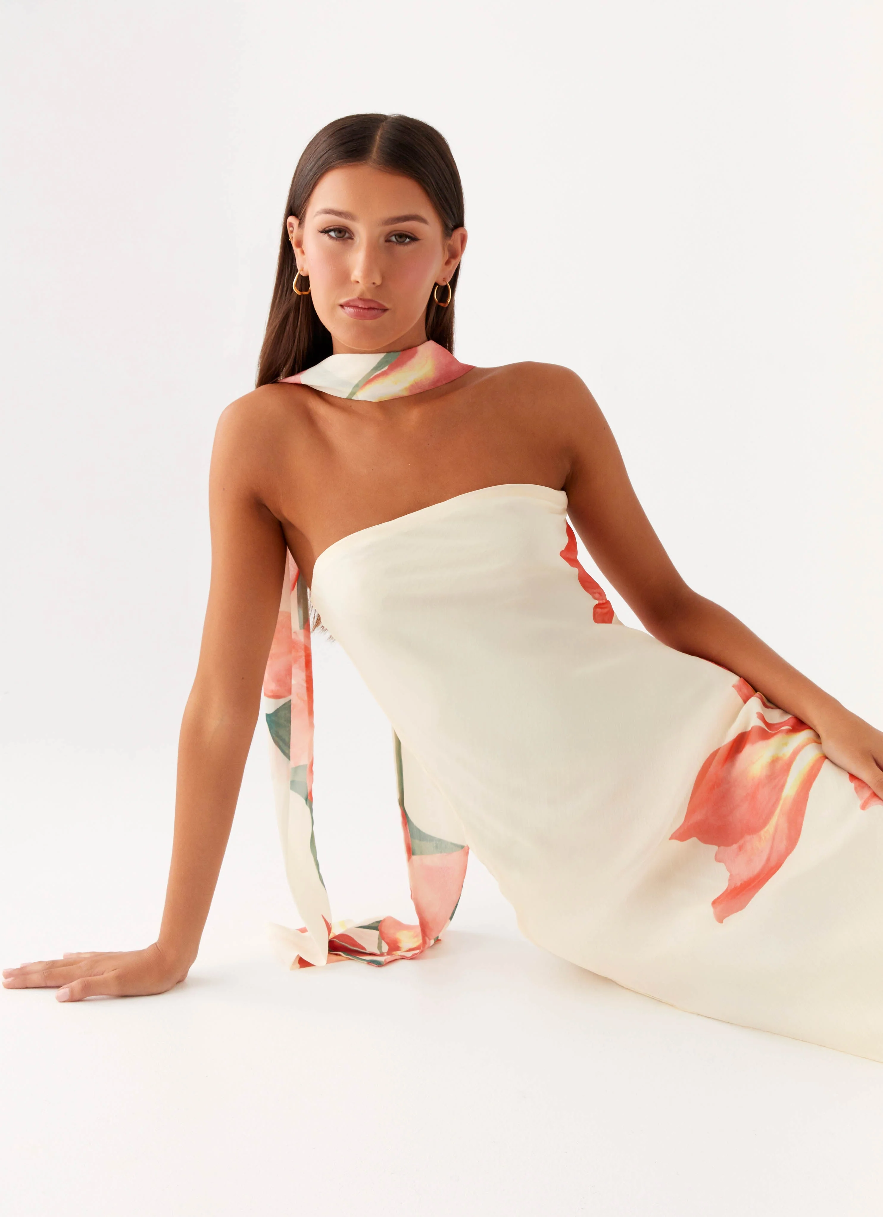 Under The Pagoda Maxi Dress - Siena Floral