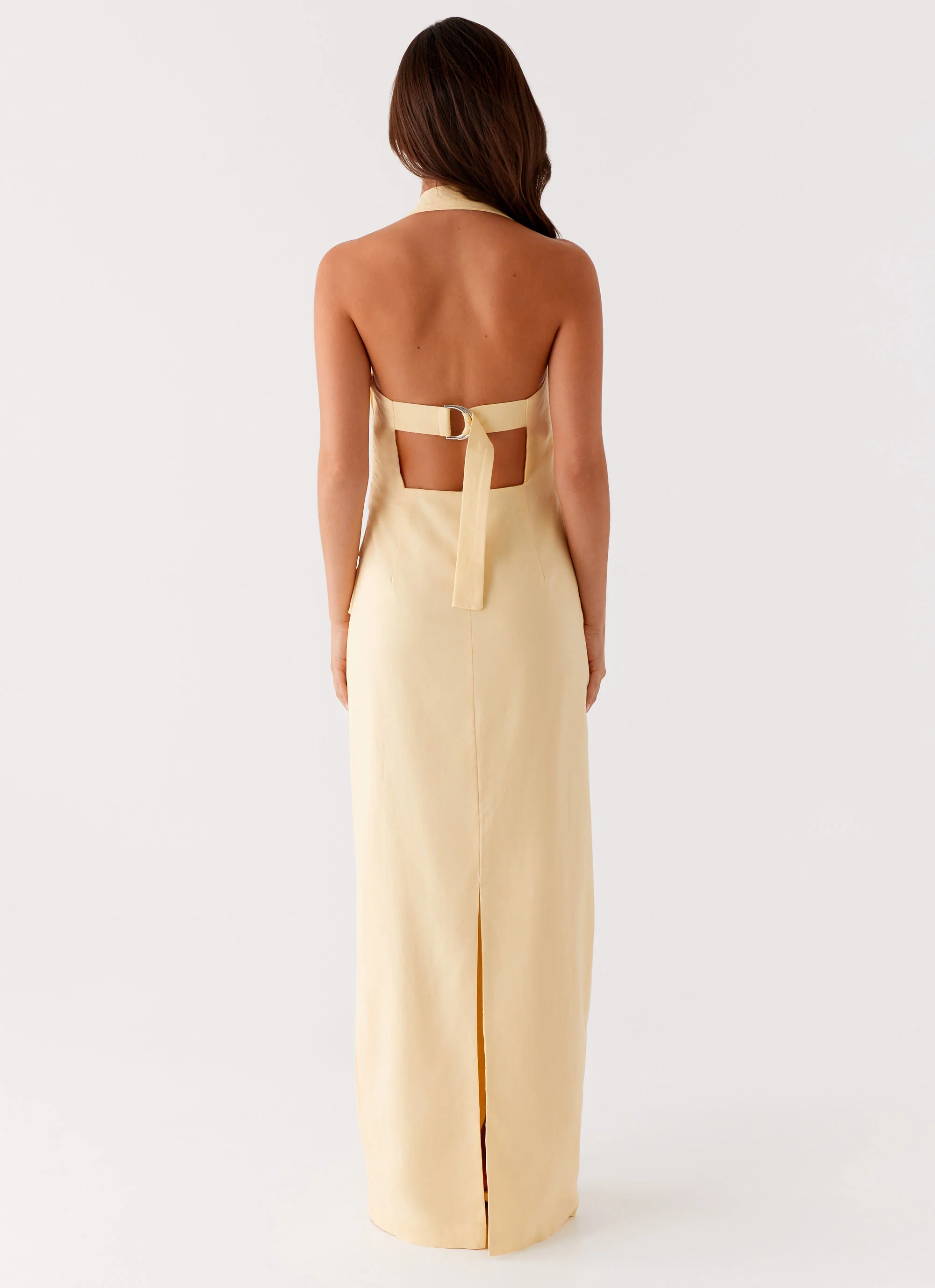 Rumour Has it Maxi Dress - Yellow