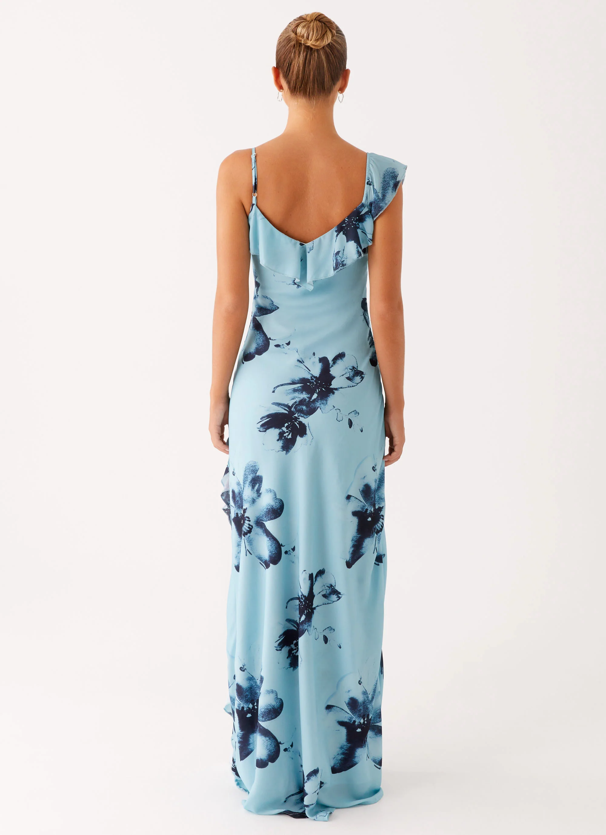 Goldsmith Maxi Dress - Blue Black Floral