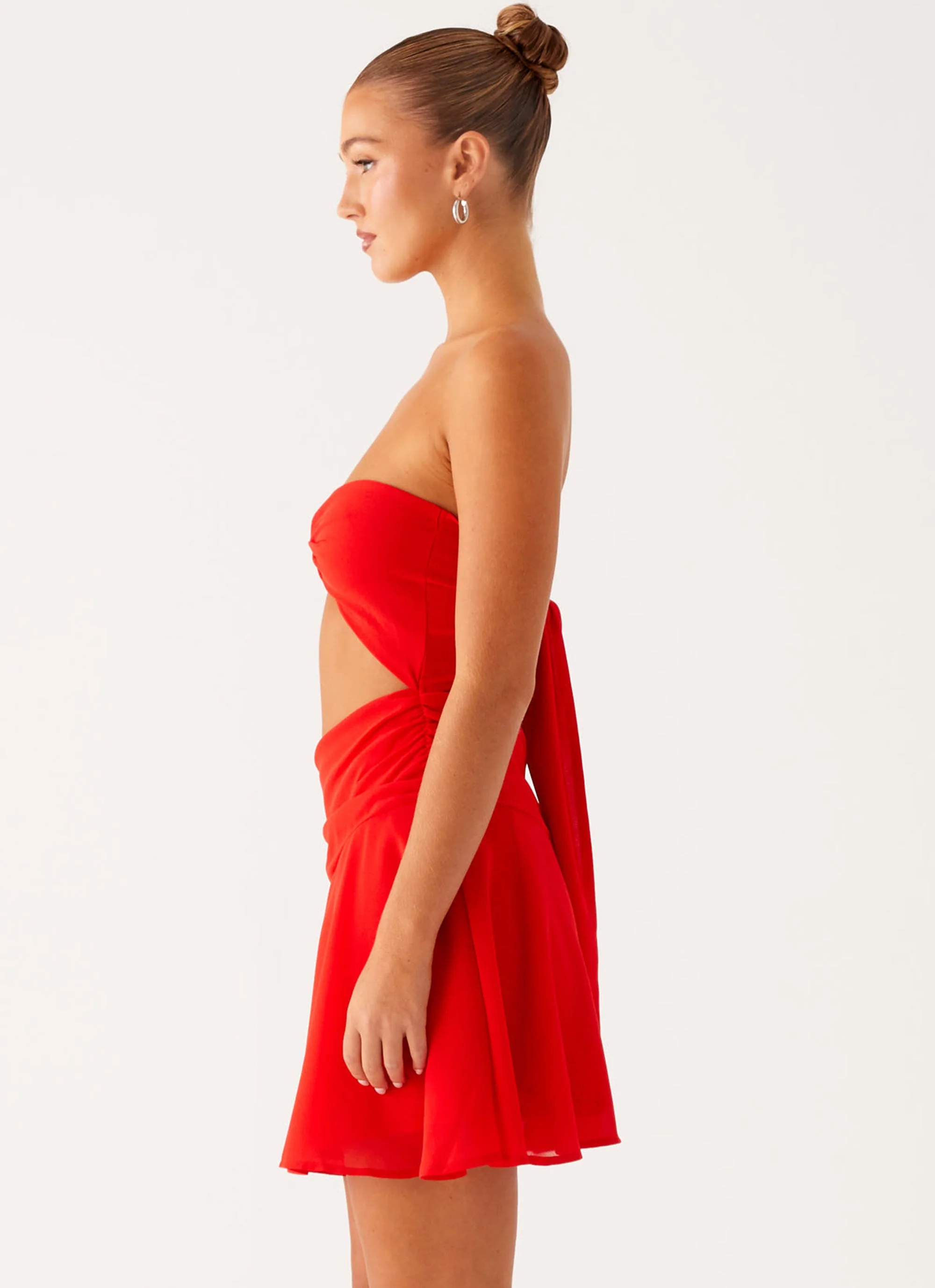 Marbella Mini Dress - Red