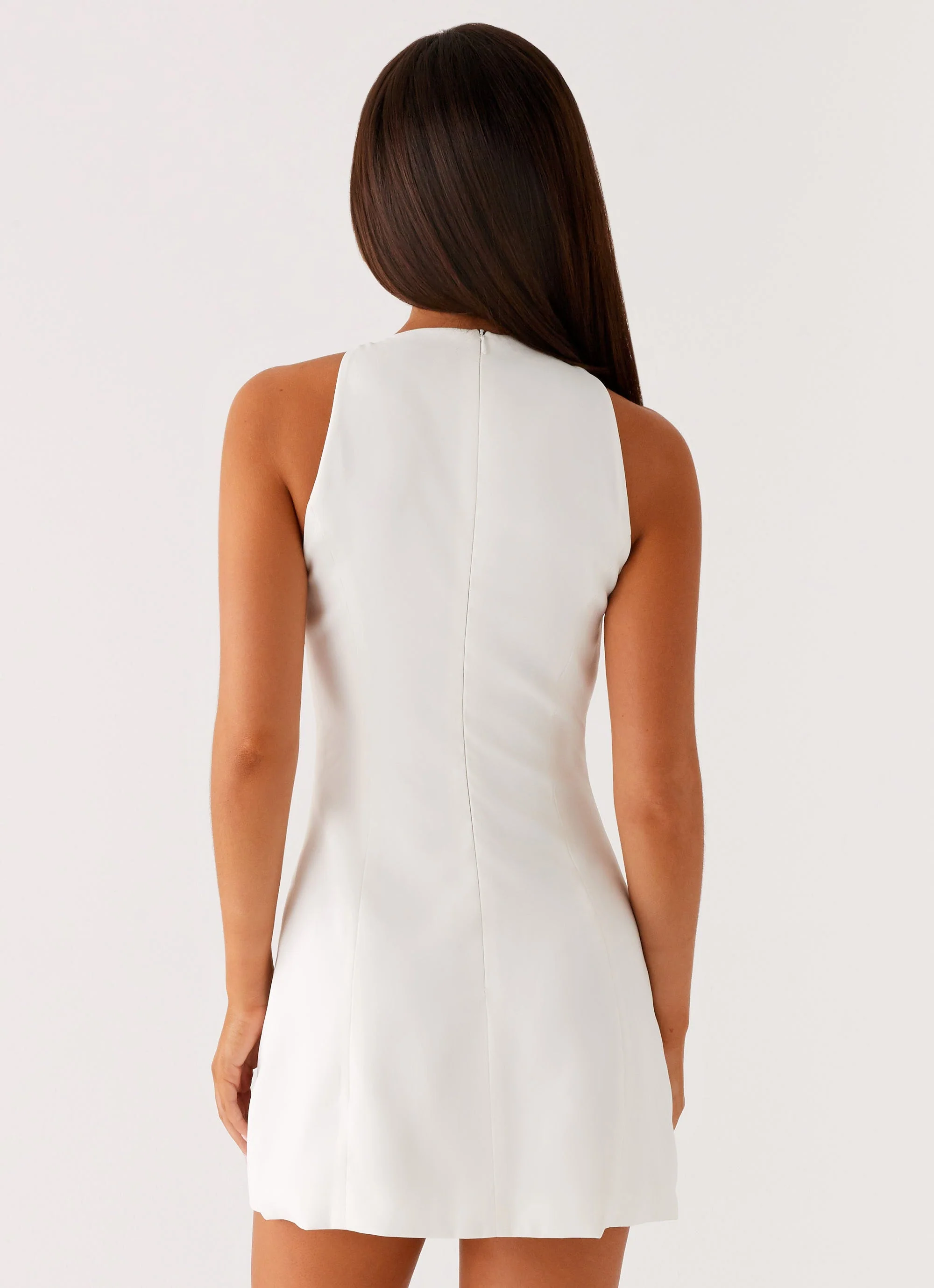 Stacy Mini Dress - White