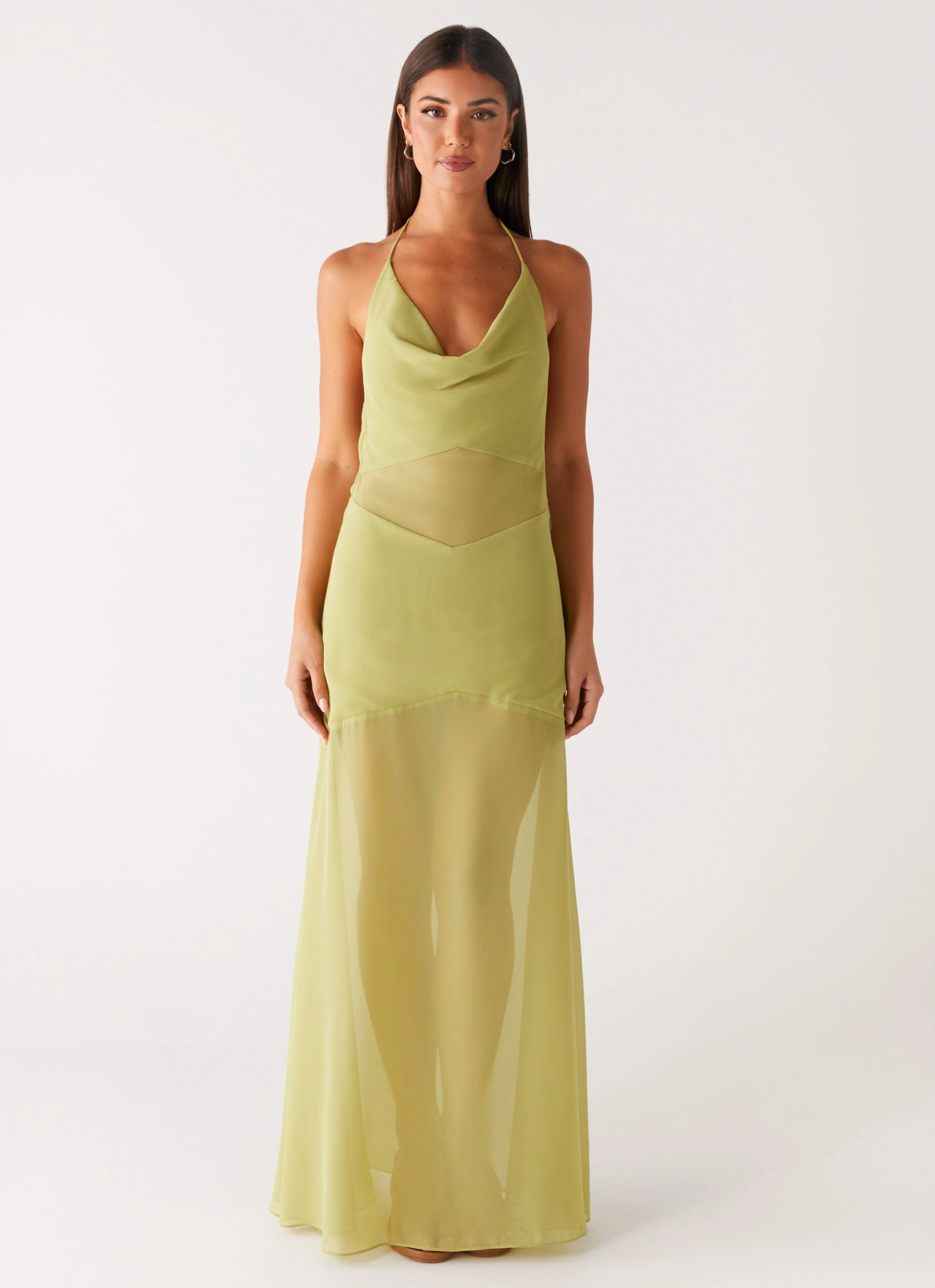 Samoa Maxi Dress - Lime