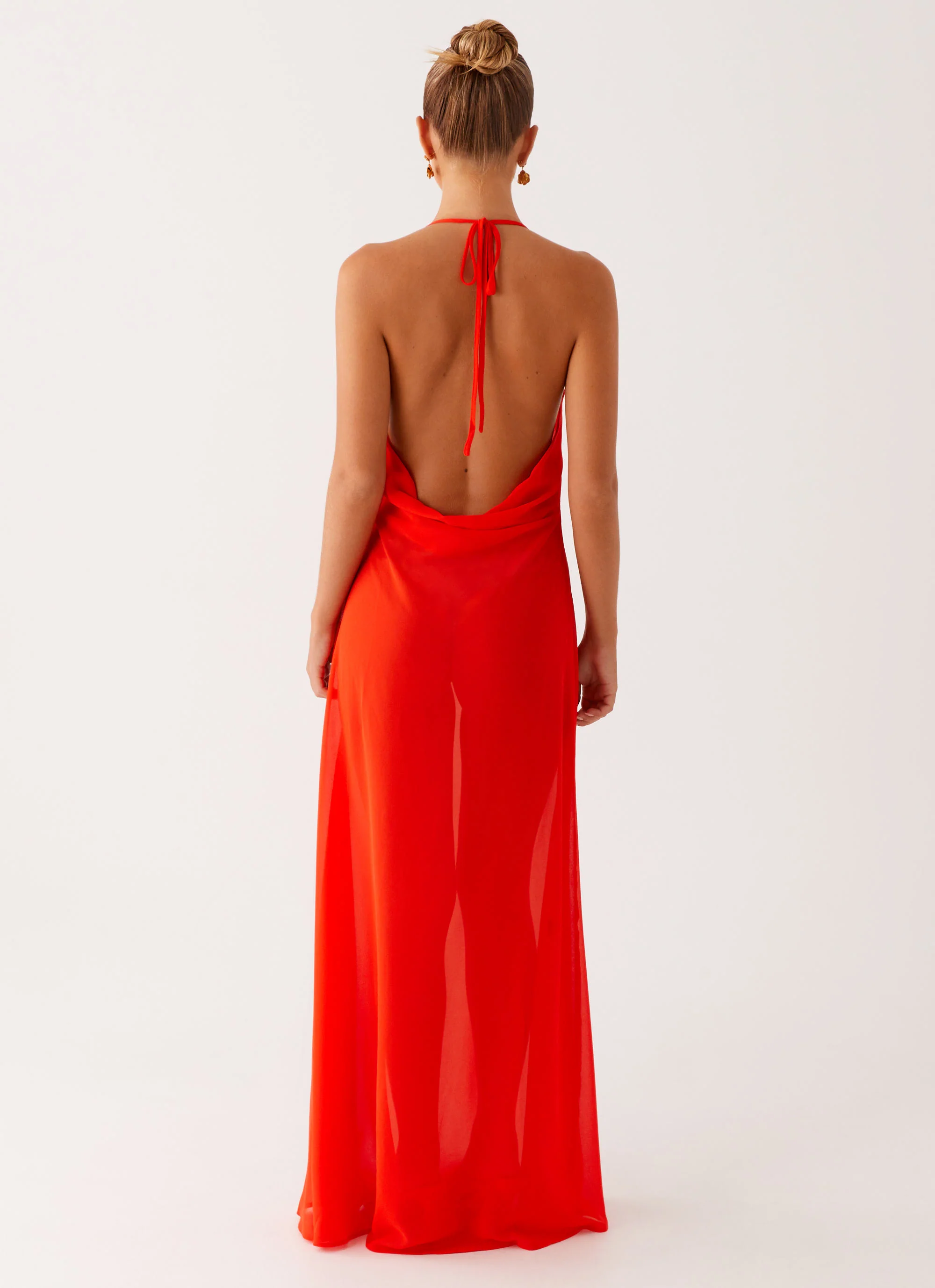 Fantasy Maxi Dress - Orange
