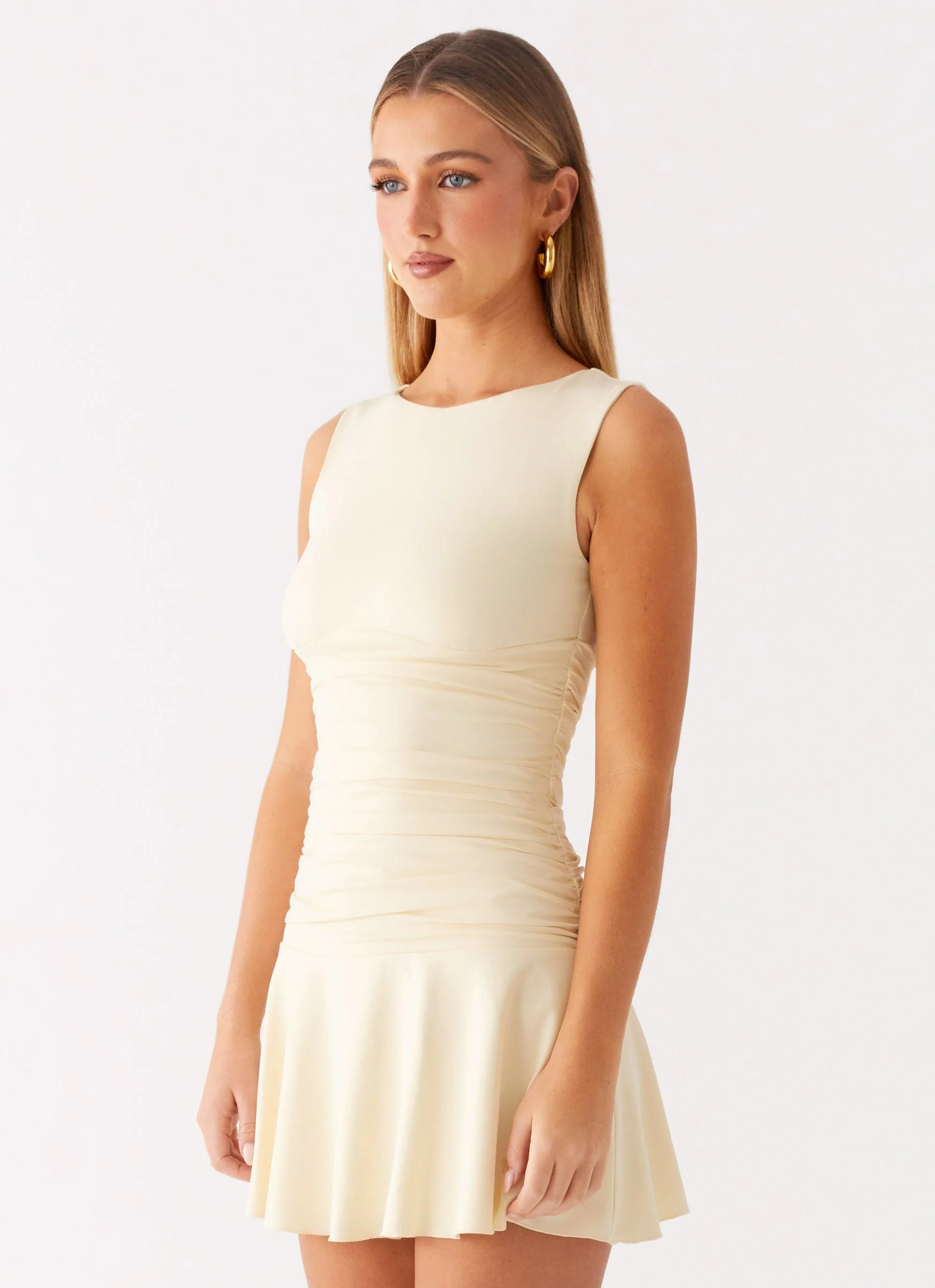 Kelda Mini Dress - Yellow