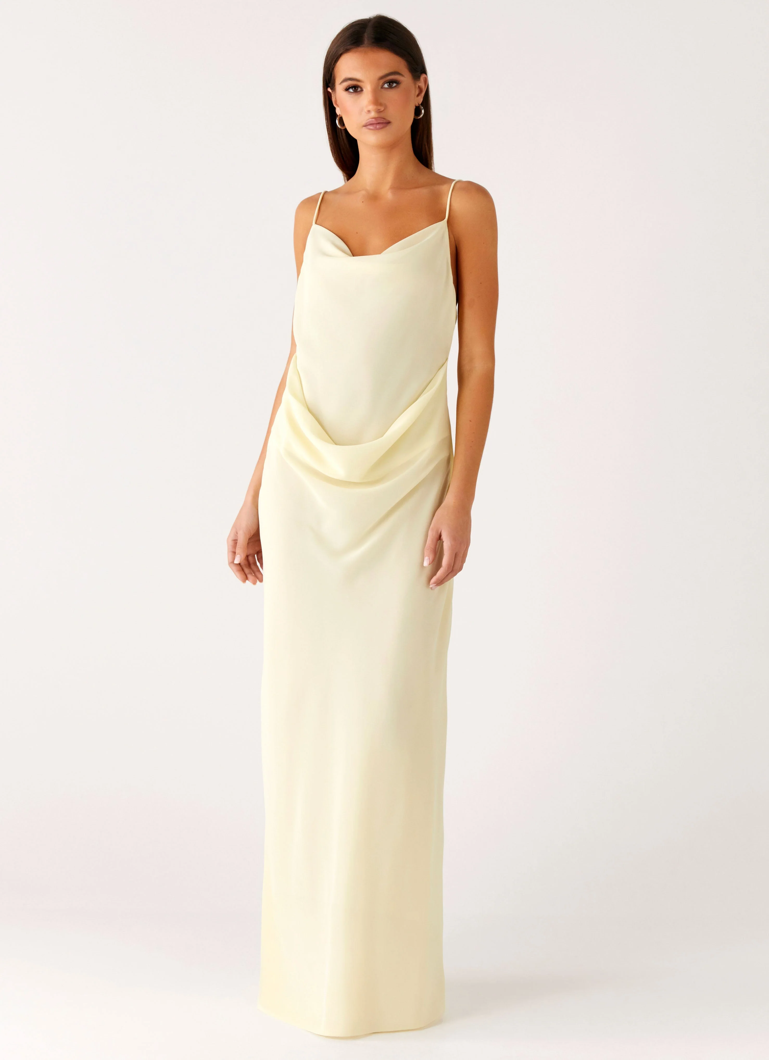 Oliana Maxi Dress - Yellow