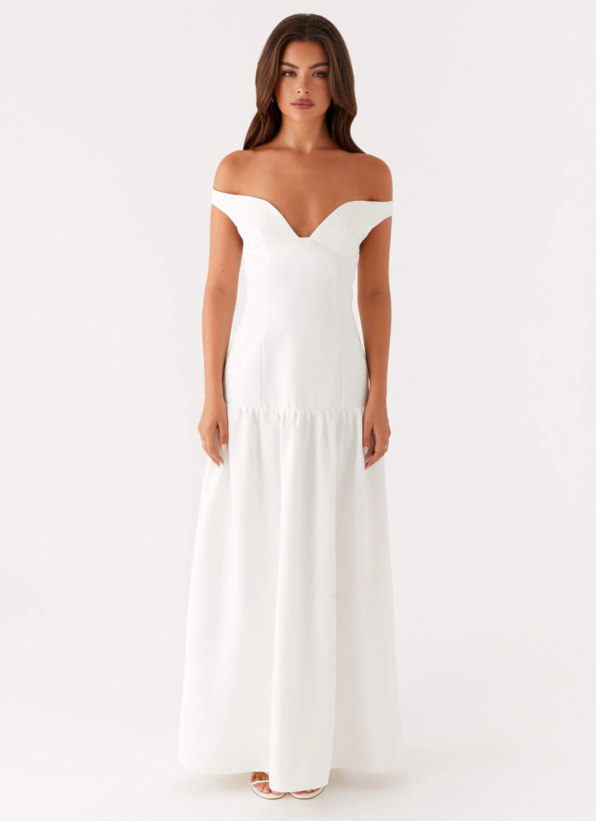 Basel Maxi Dress - White