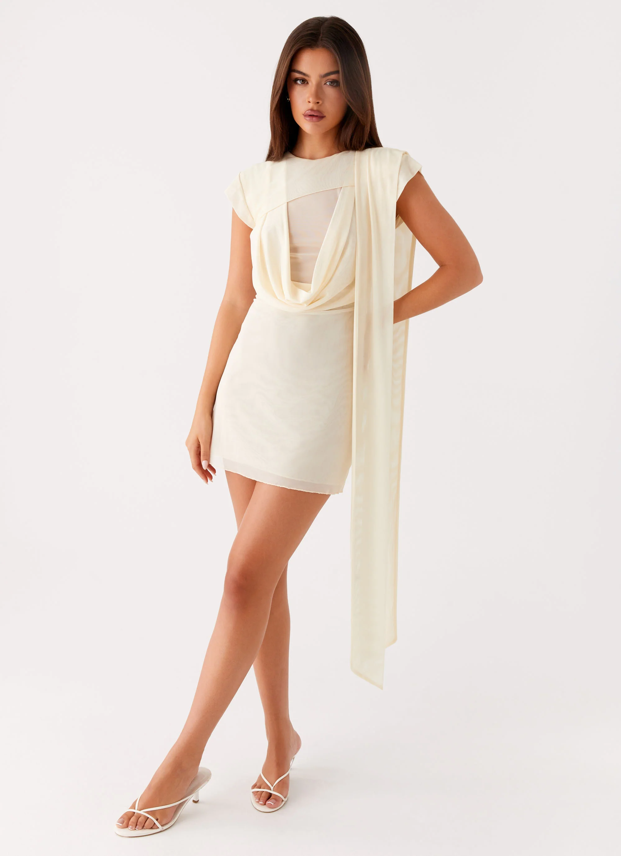 Felipe Mini Dress - Yellow